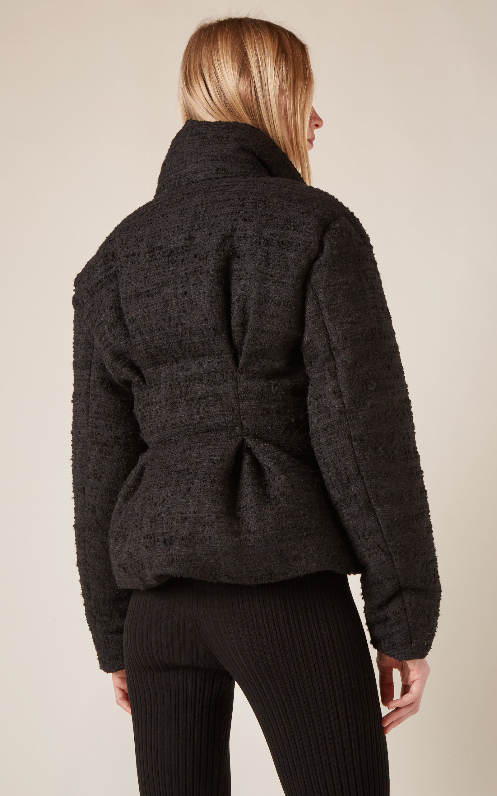 Caraline Tweed Jacket black - 4