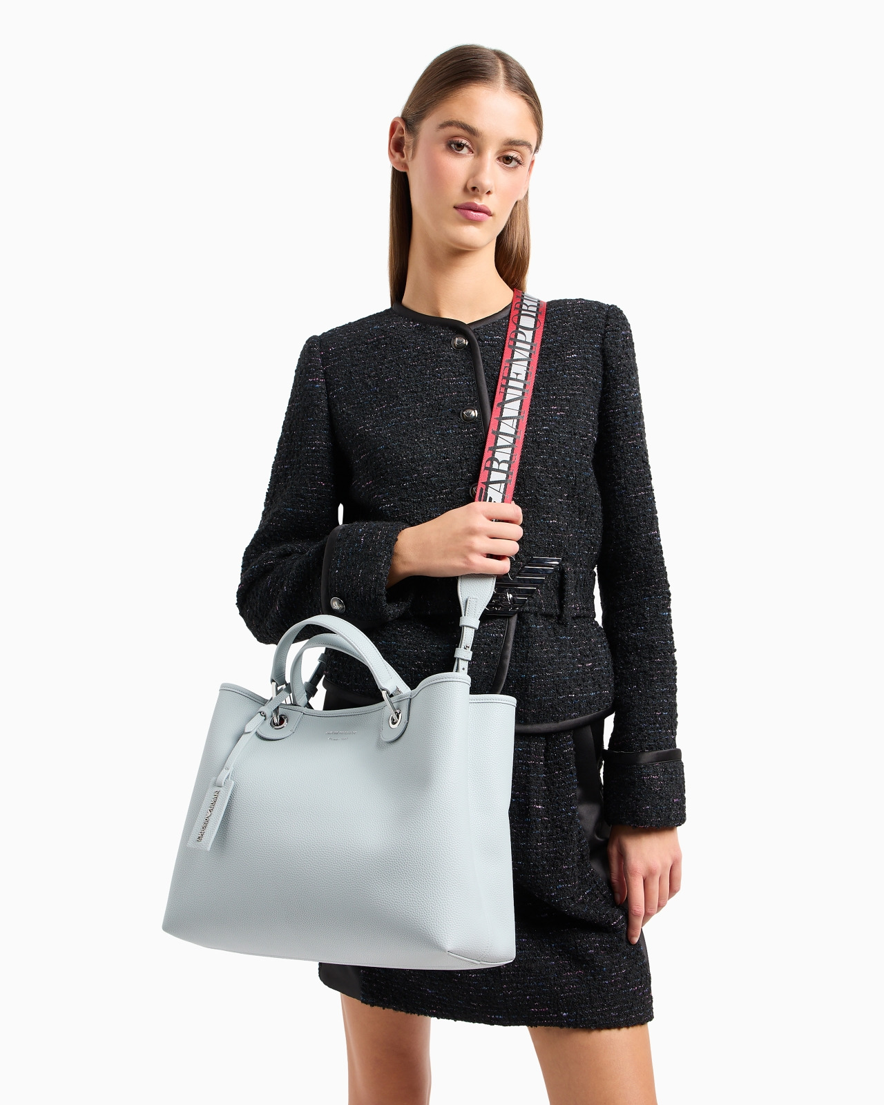 Medium MyEA shopper bag with deer print - 5
