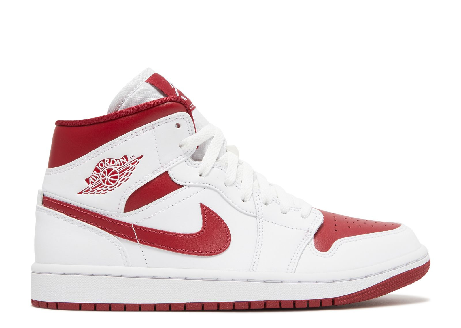 WMNS JORDAN 1 MID 'WHITE POMEGRANATE' - 1