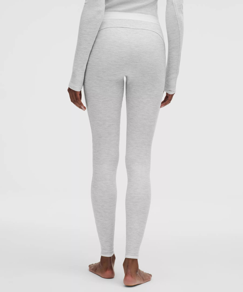 Waffle-Knit High-Rise Base Layer Tight 28" 3