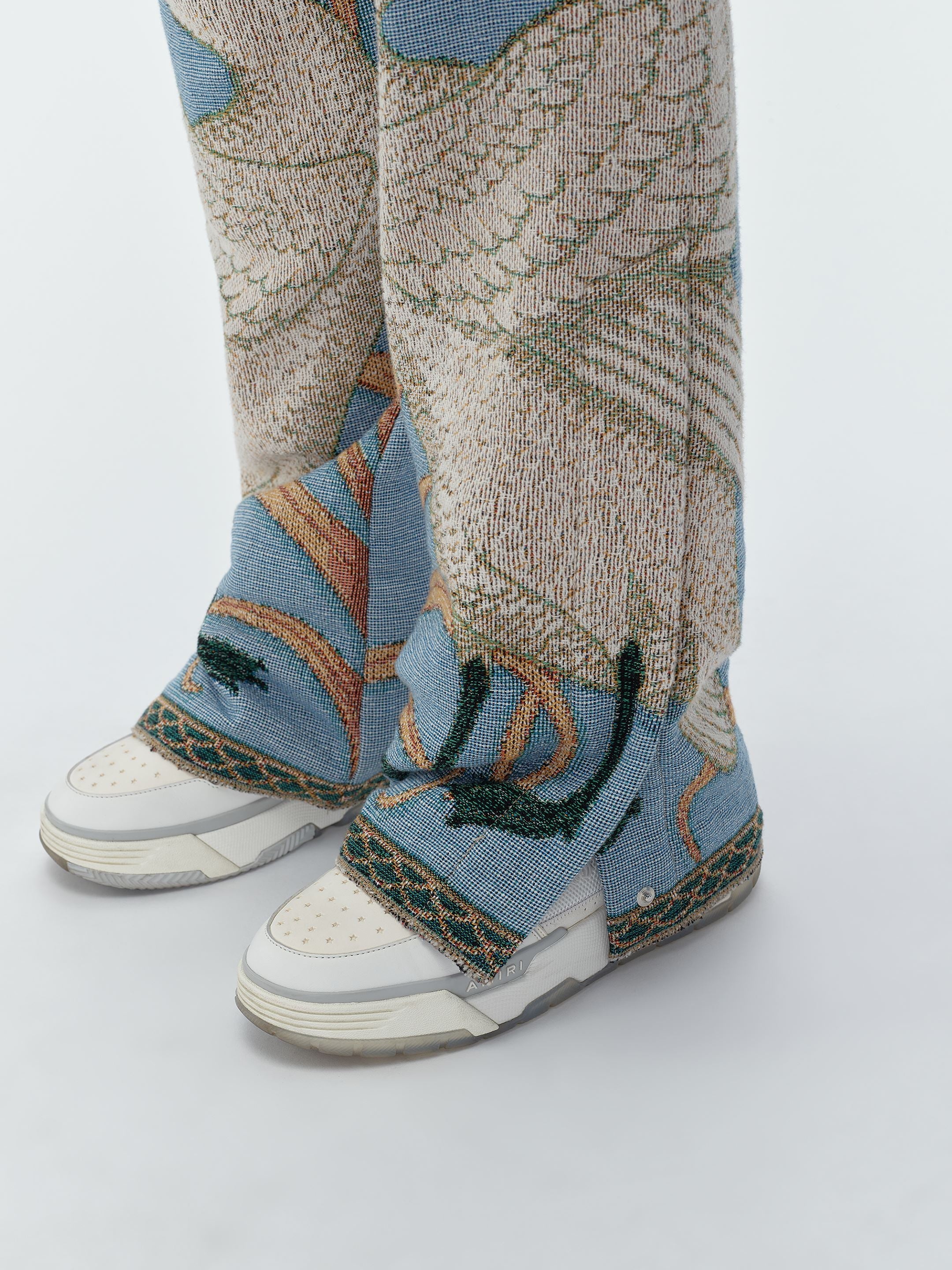 SWAN TAPESTRY FLARE PANT - 7
