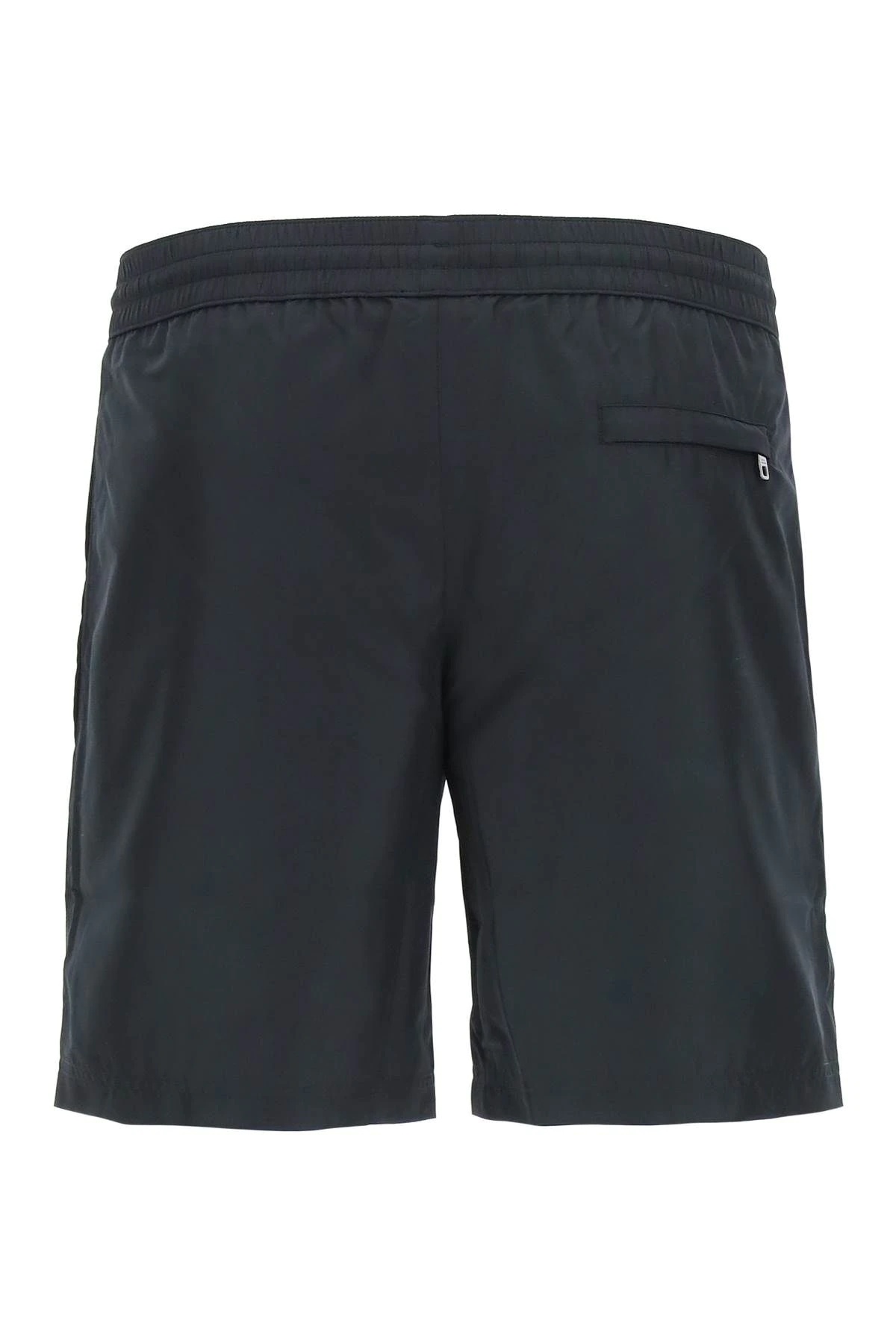 SWIM TRUNKS WITH LOGO PLAQUE - 2