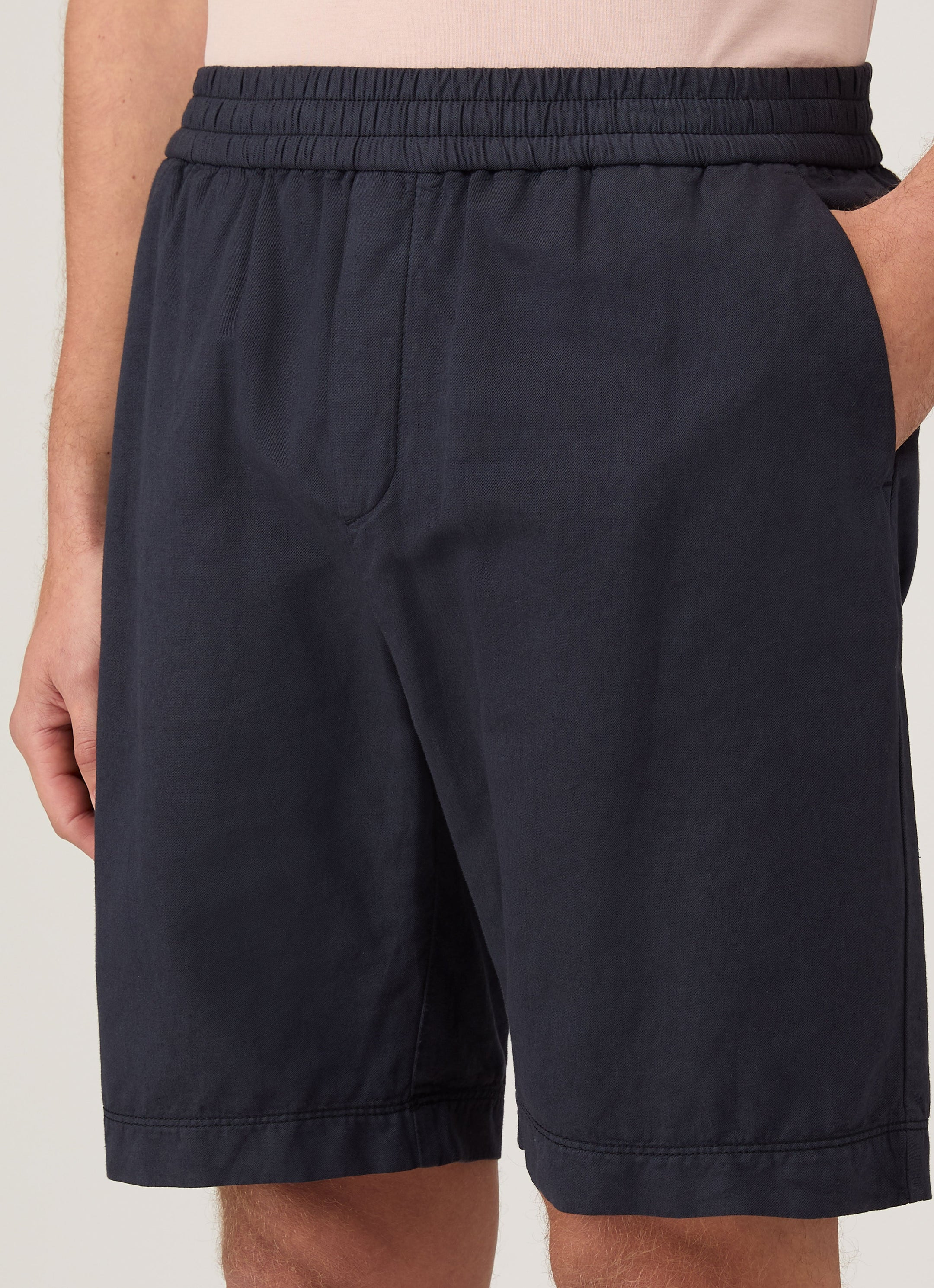 Cotton Linen Drawstring Shorts - 6