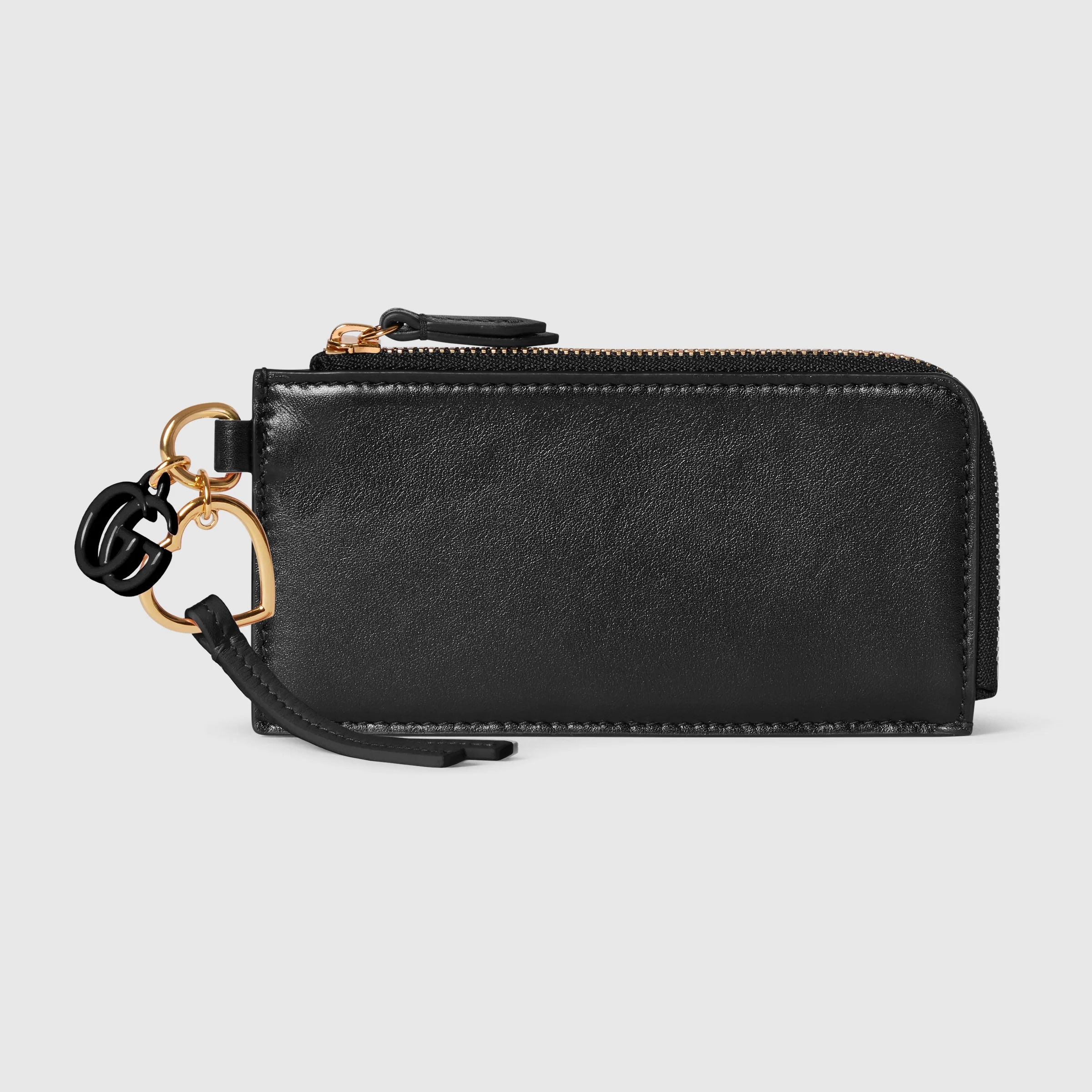 Card case with Double G charm - 1