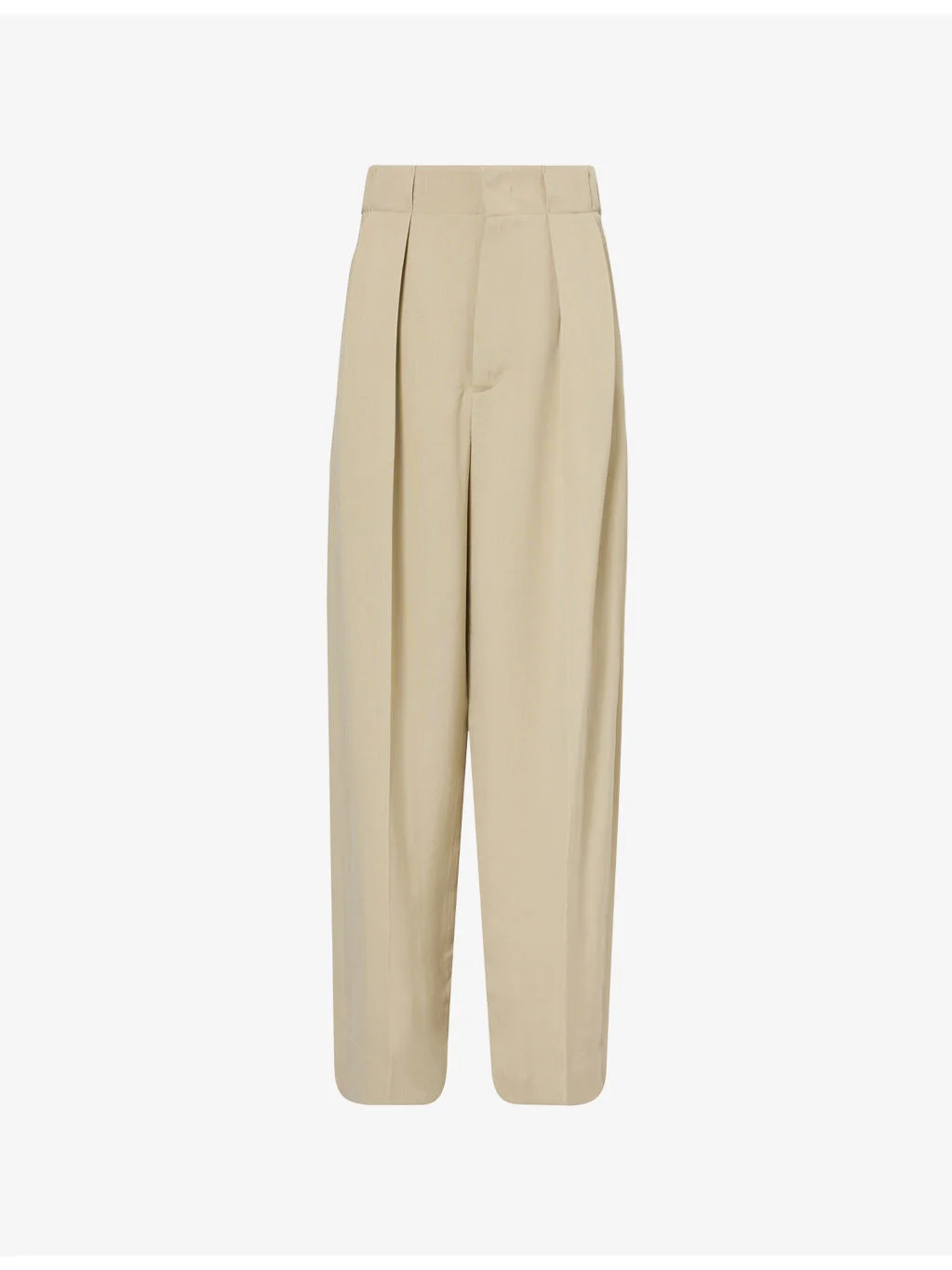 Pleated Tailored Woven Trousers - 1