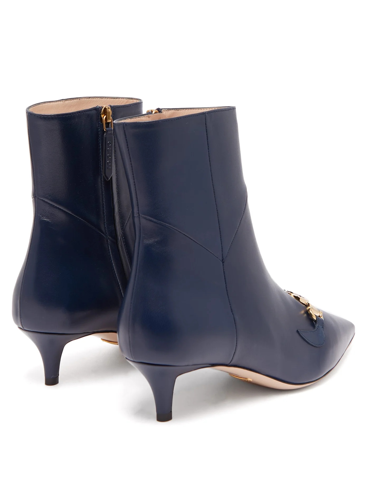 Zumi leather ankle boots - 4