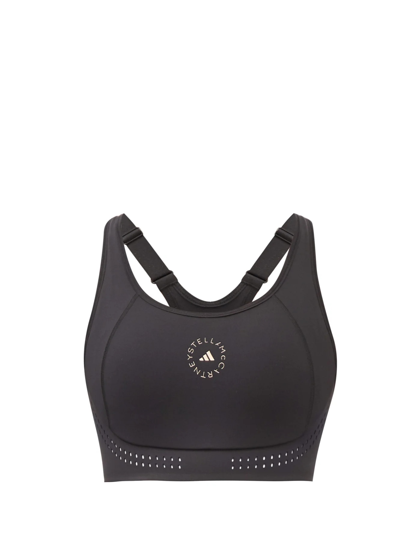 TruePurpose medium-impact perforated sports bra - 1