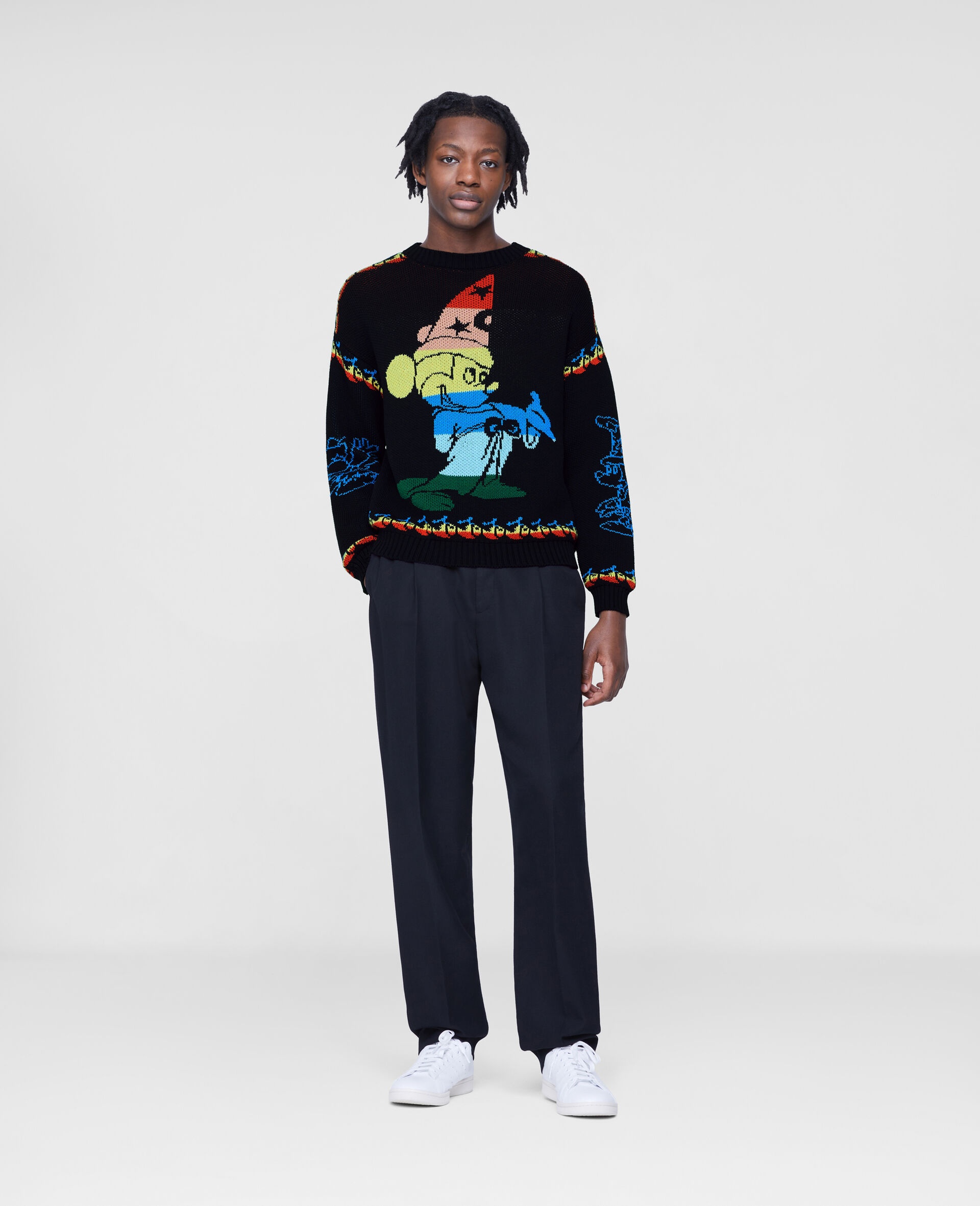 Fantasia Rainbow Mickey Knit Sweater - 4