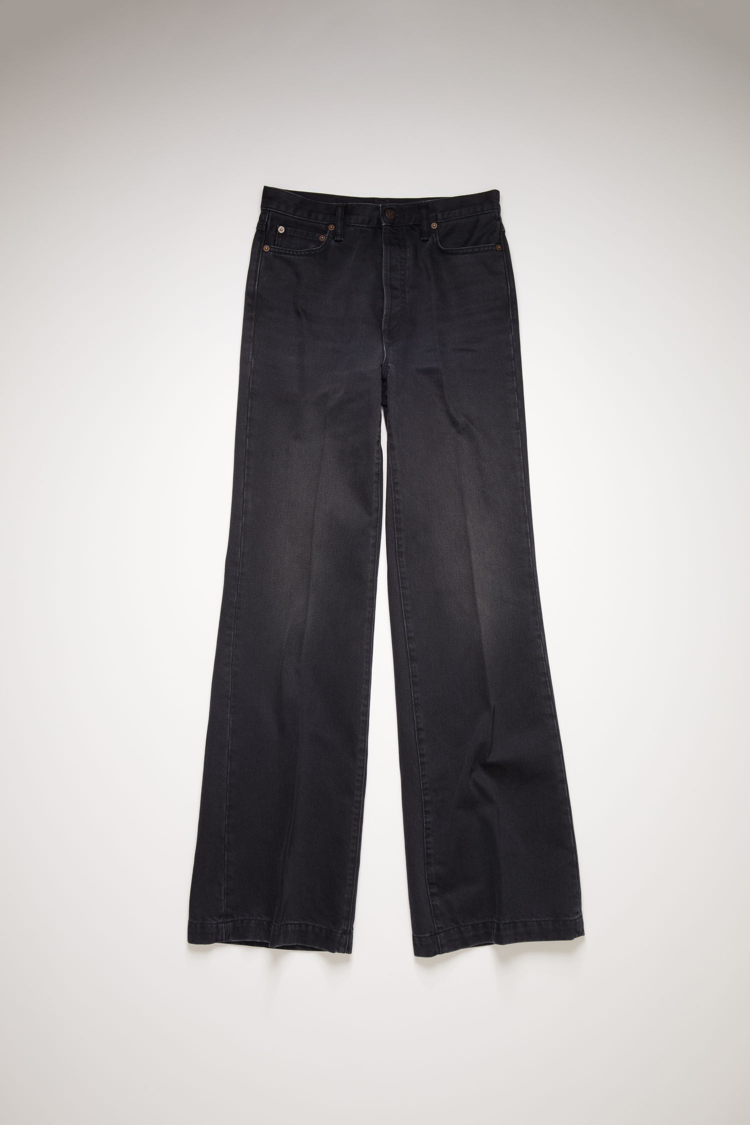 Bootcut fit jeans - Black - 1