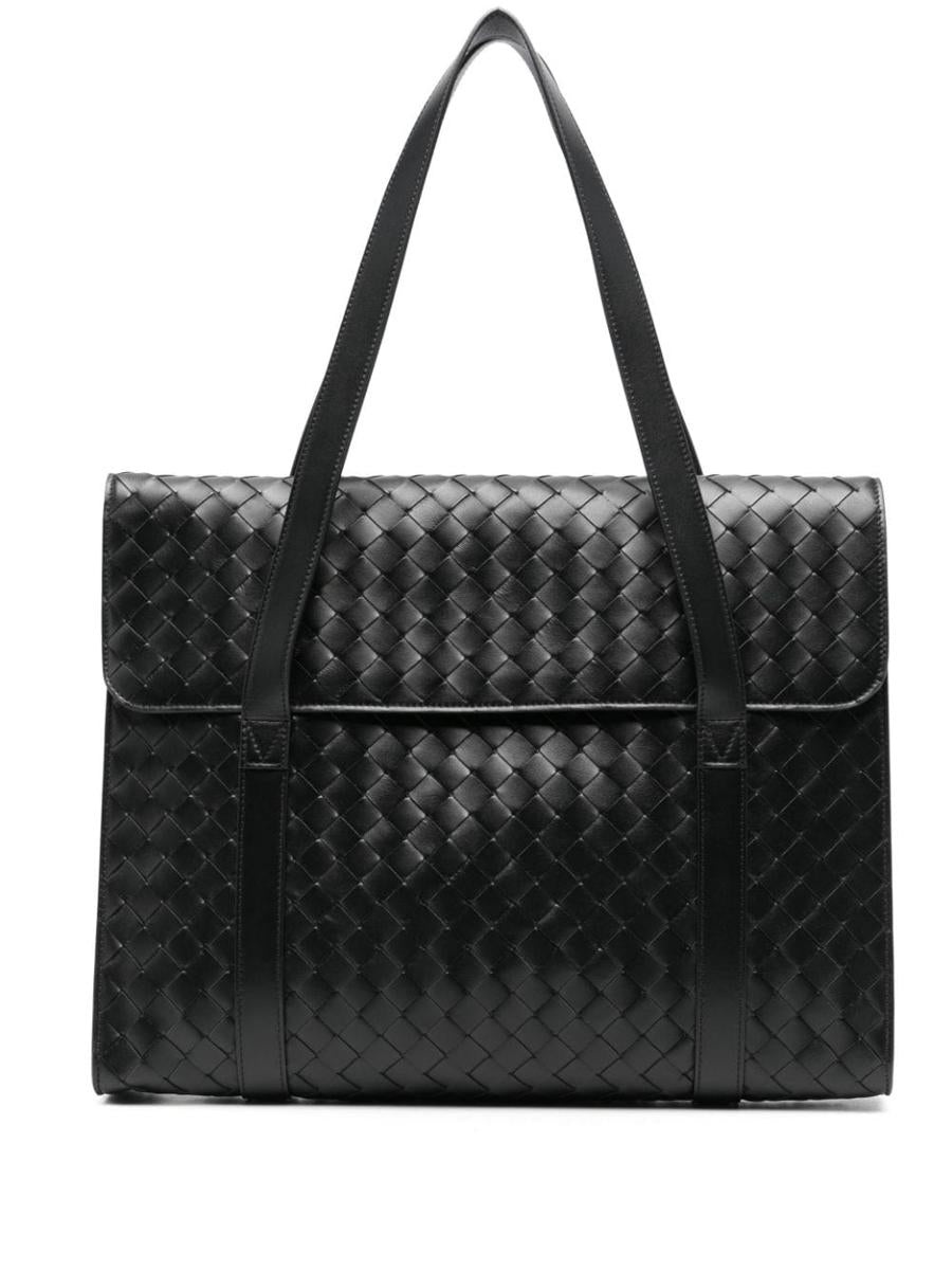 Bottega Veneta "Intreccio" Leather Brifcase - 1