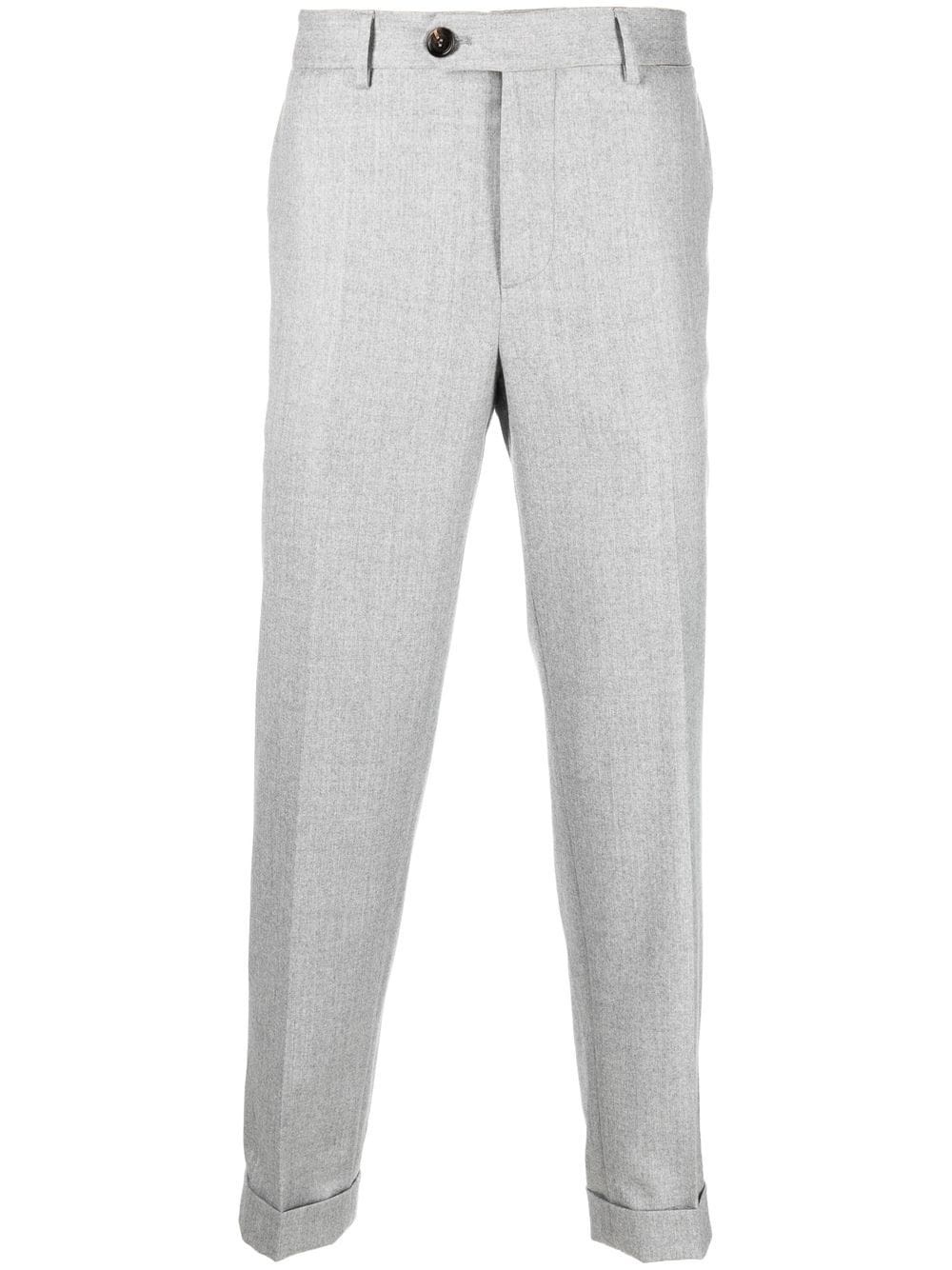 tailored wool trousers - 1