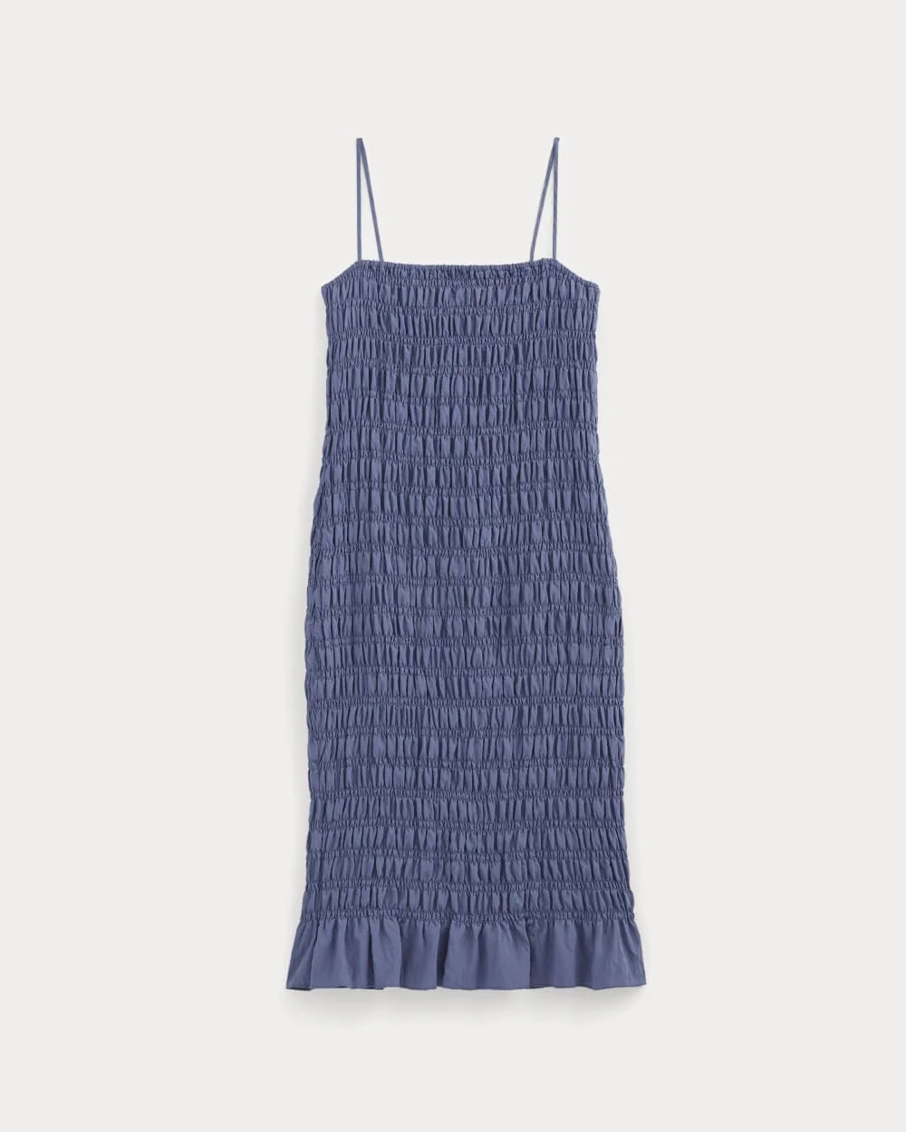 THE SMOCKED COLUMN DRESS - 1