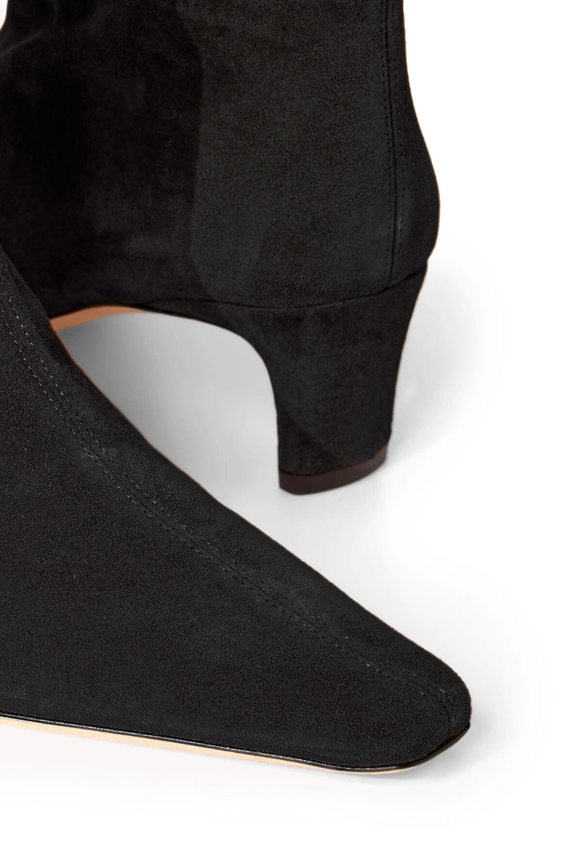 STAUD WALLY ANKLE BOOT BLACK SUEDE - 4