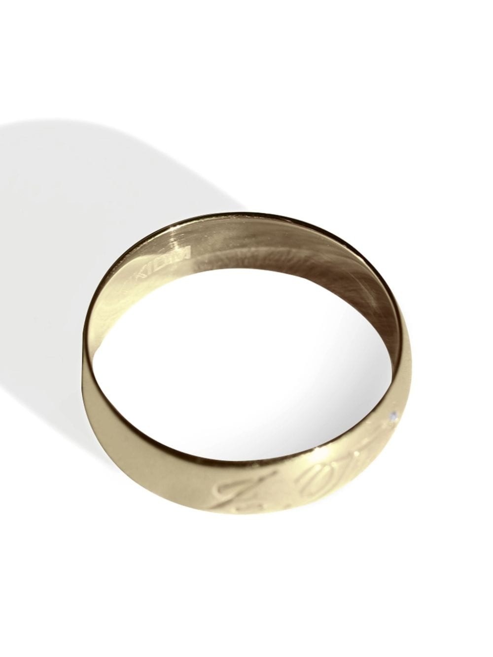 Je T'aime engraved ring - 2