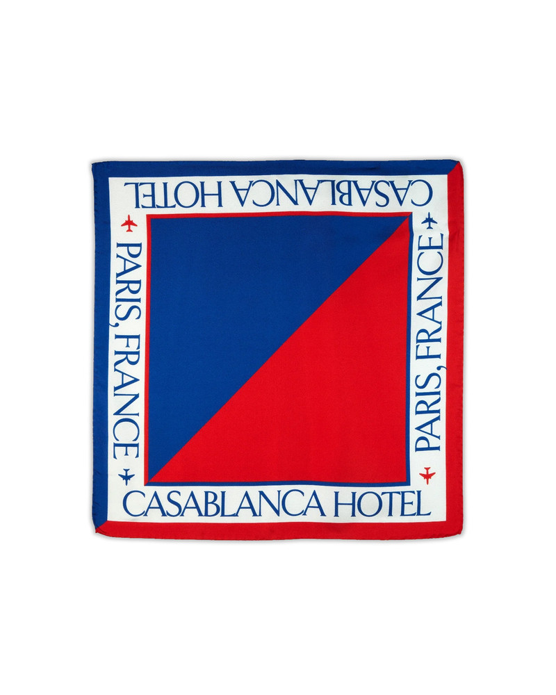 L'Hotel Casablanca Silk Scarf 1