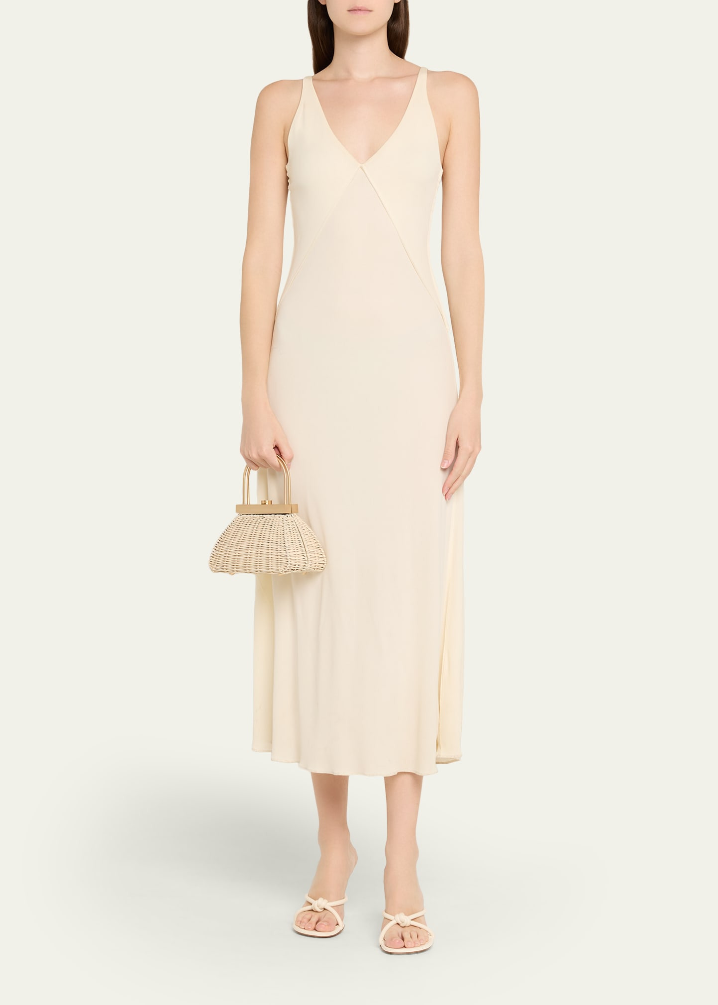 Estelle Rattan Top-Handle Bag - 6