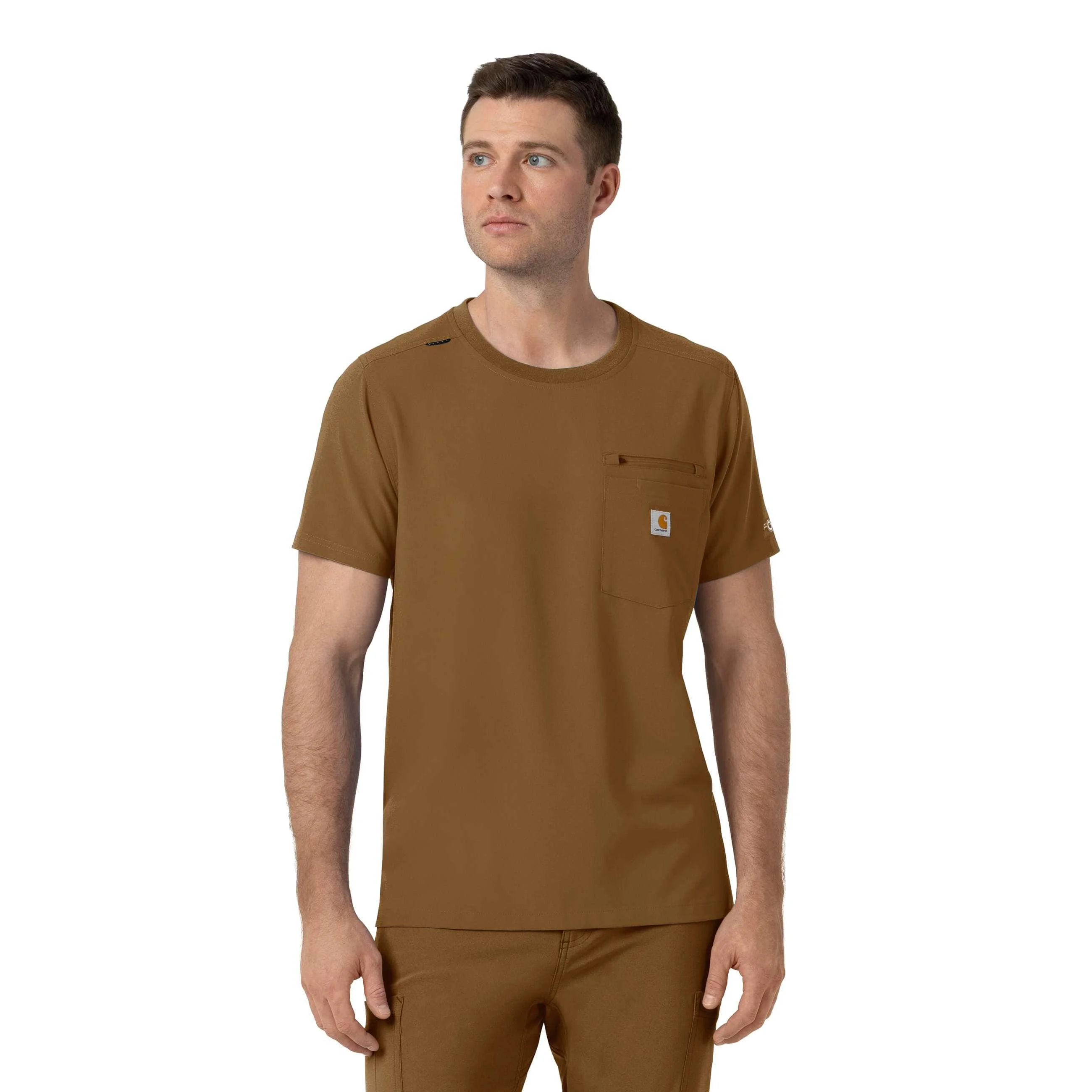 Force Cross-Flex Crew Neck Scrub Top - 1