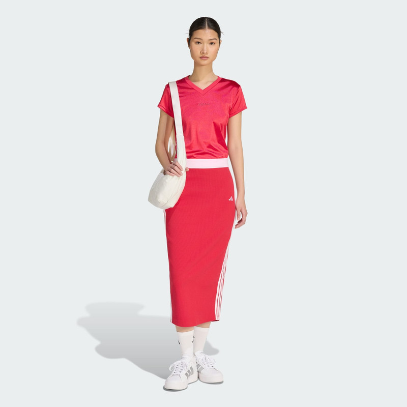 Seasonal Essentials Racing Pencil Skirt 4