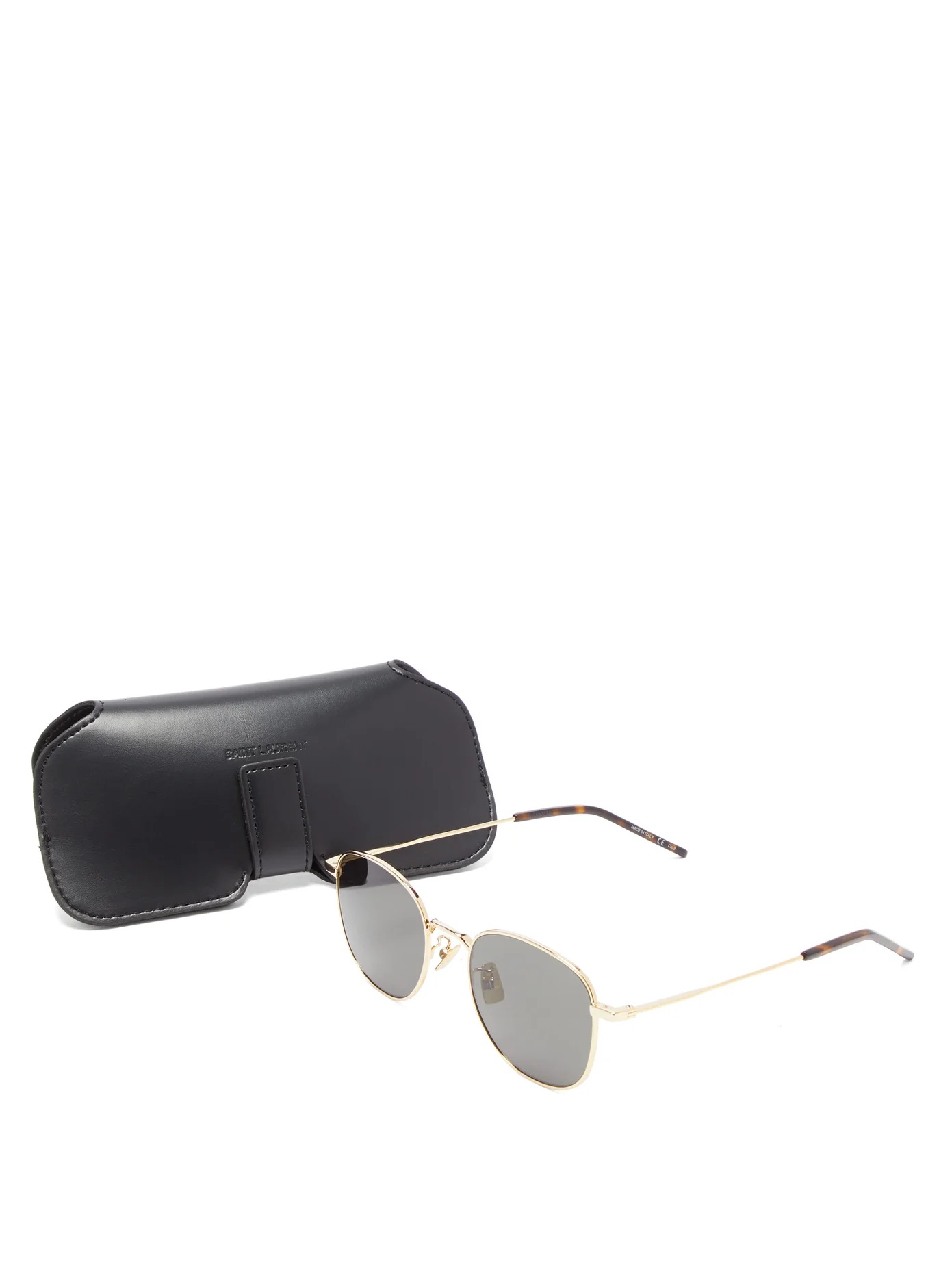 Round metal sunglasses - 4