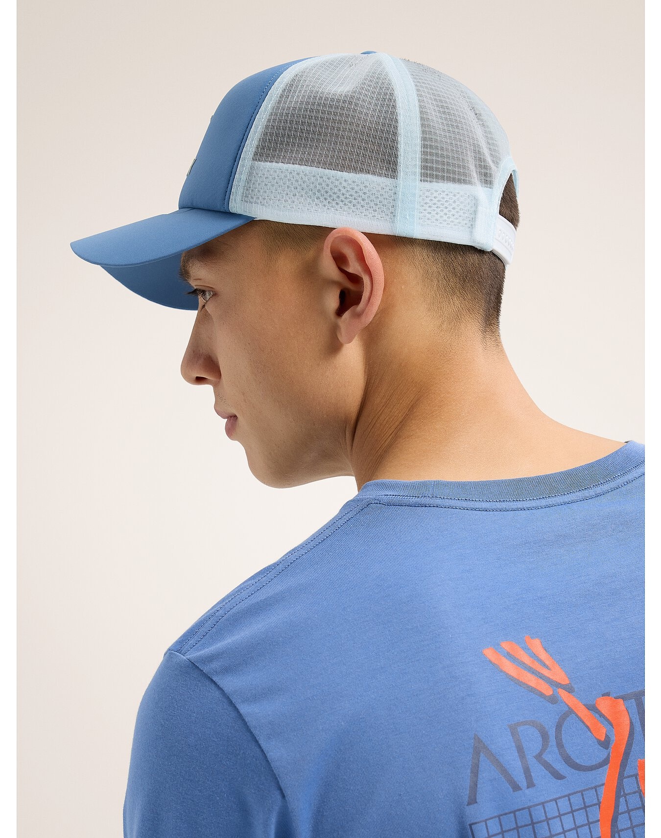 Bird Word Trucker Curved Hat - 5