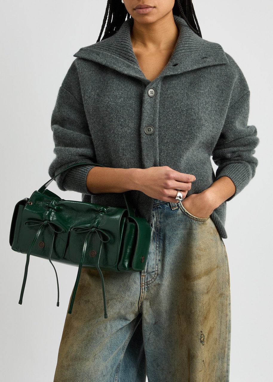 Acne Studios Multipocket Leather top Handle bag - 5