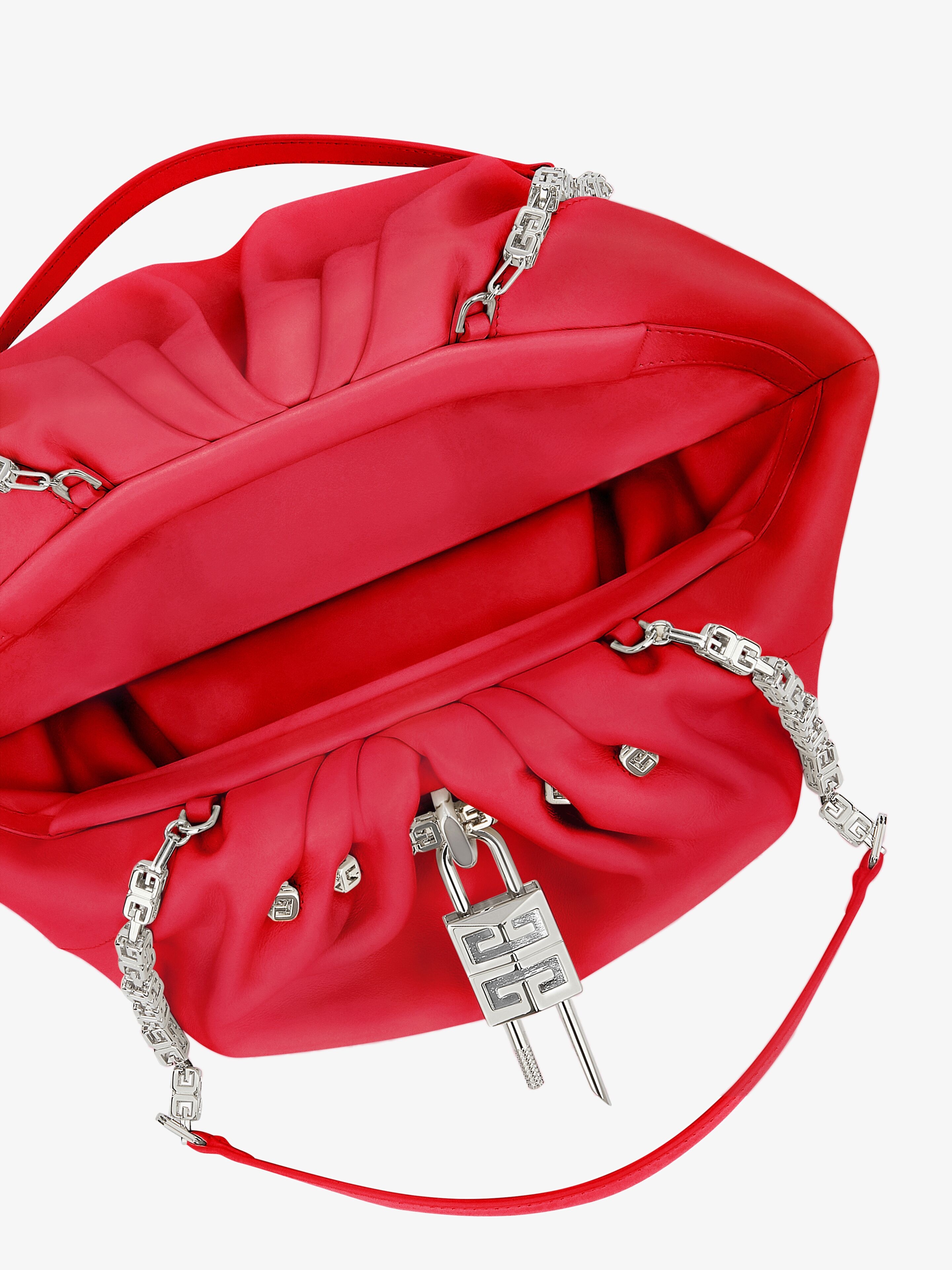 SMALL KENNY BAG IN SMOOTH LEATHER - 5