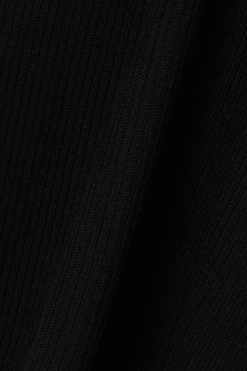 Ribbed cashmere and silk-blend turtleneck top 4