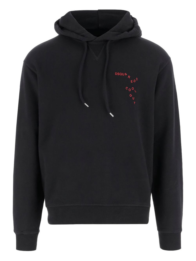 logo-print hoodie 1