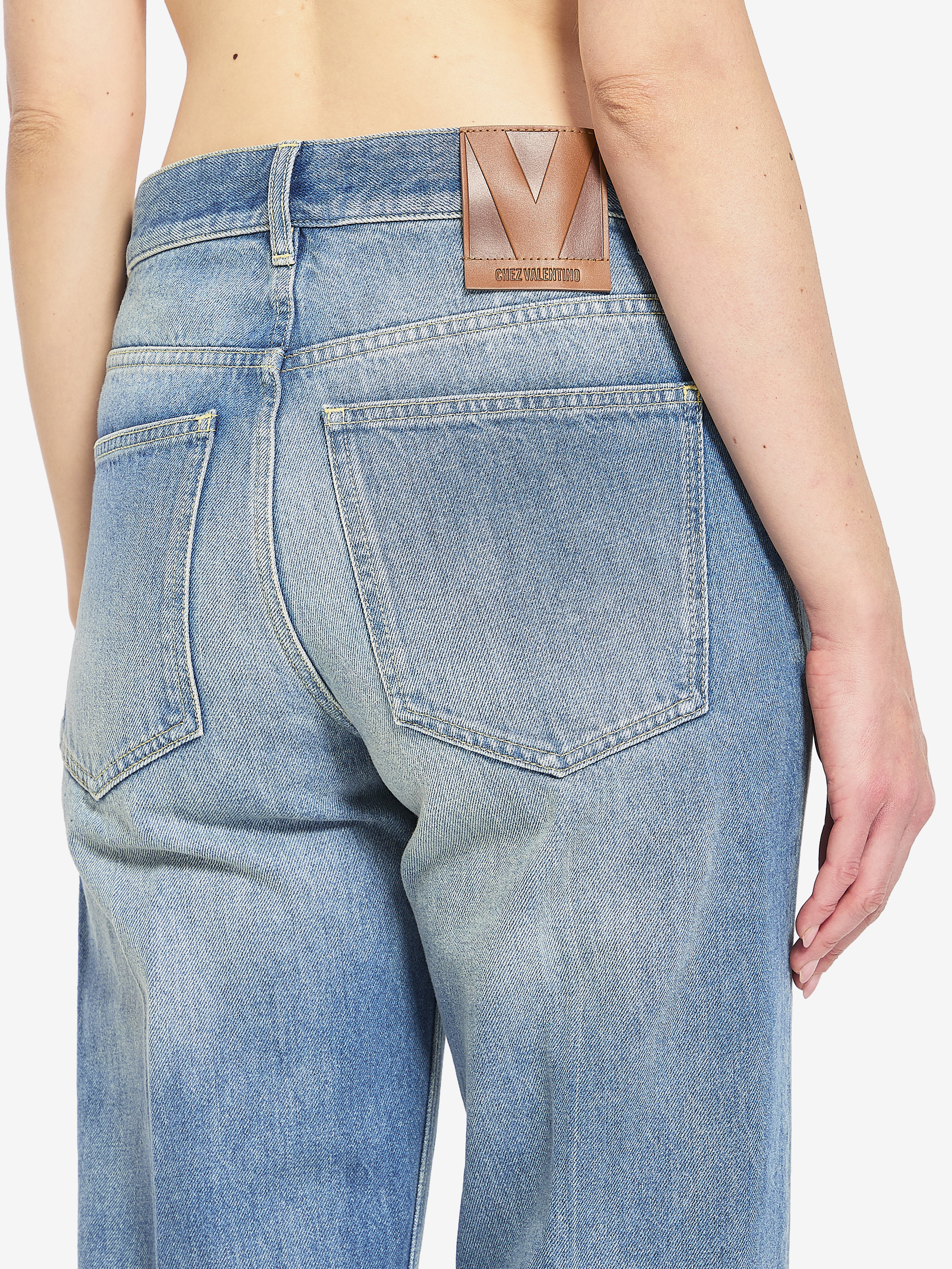 Chez Valentino denim pants - 4