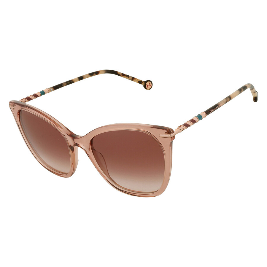 Carolina Herrera Brown Gradient Cat Eye Ladies Sunglasses HER 0091/S 0L93/HA 56 - 3