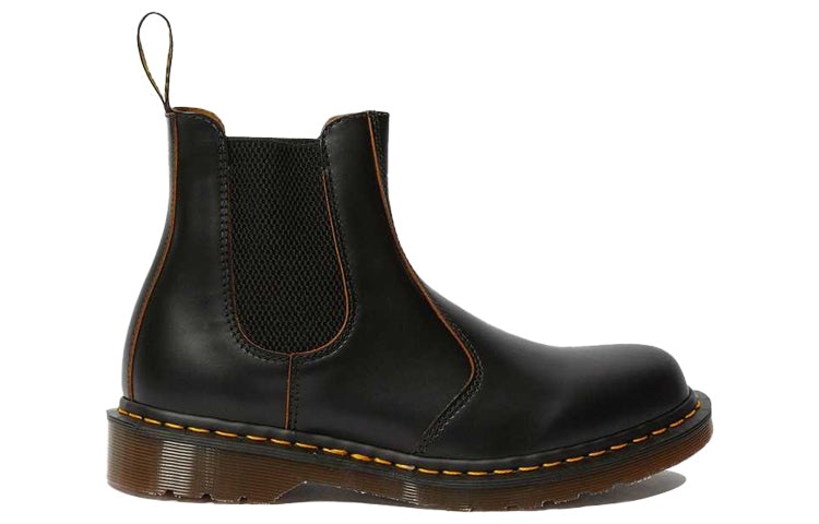 Dr. Martens 2976 Vintage Made In England Chelsea Boots 'Quilon - Black' 25747001 - 2