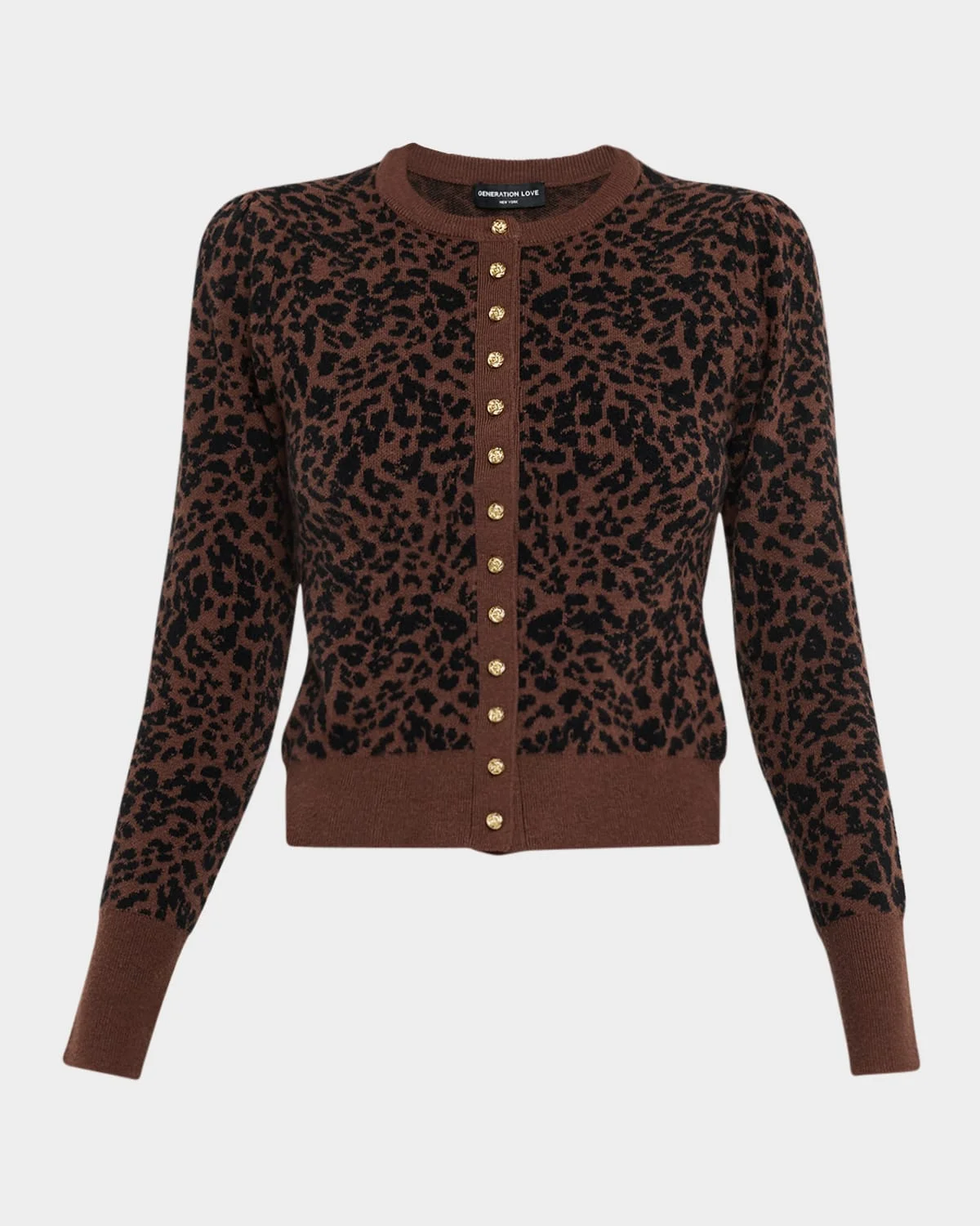 Tulum Knit Leopard Cardigan - 1