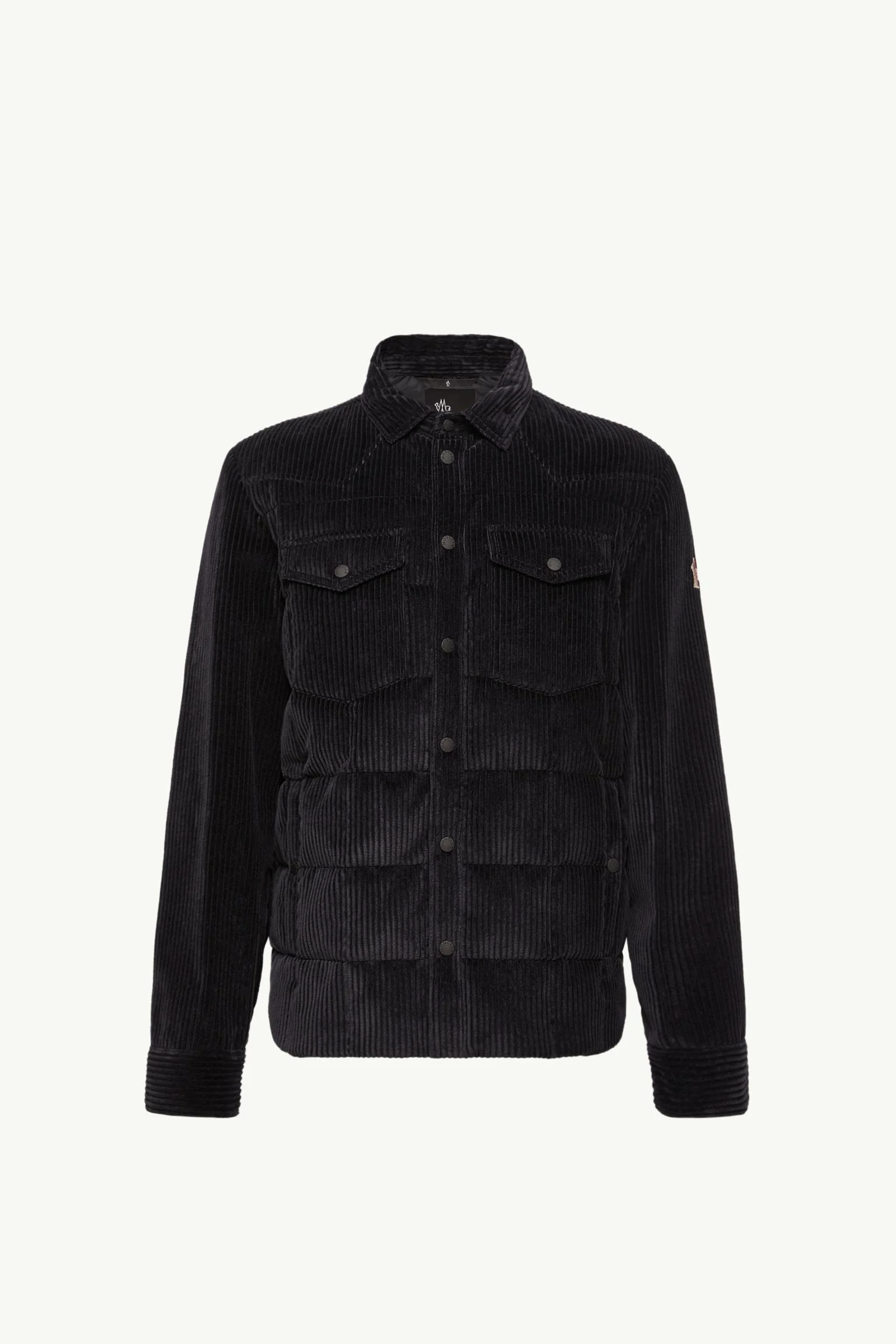 Gelt Corduroy Down Shirt Jacket - 1