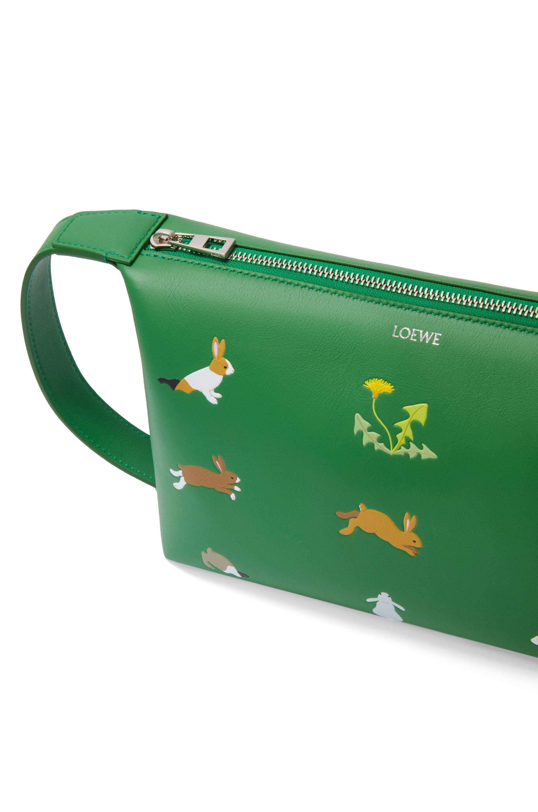 Bunny wash bag in nappa calfskin - 6