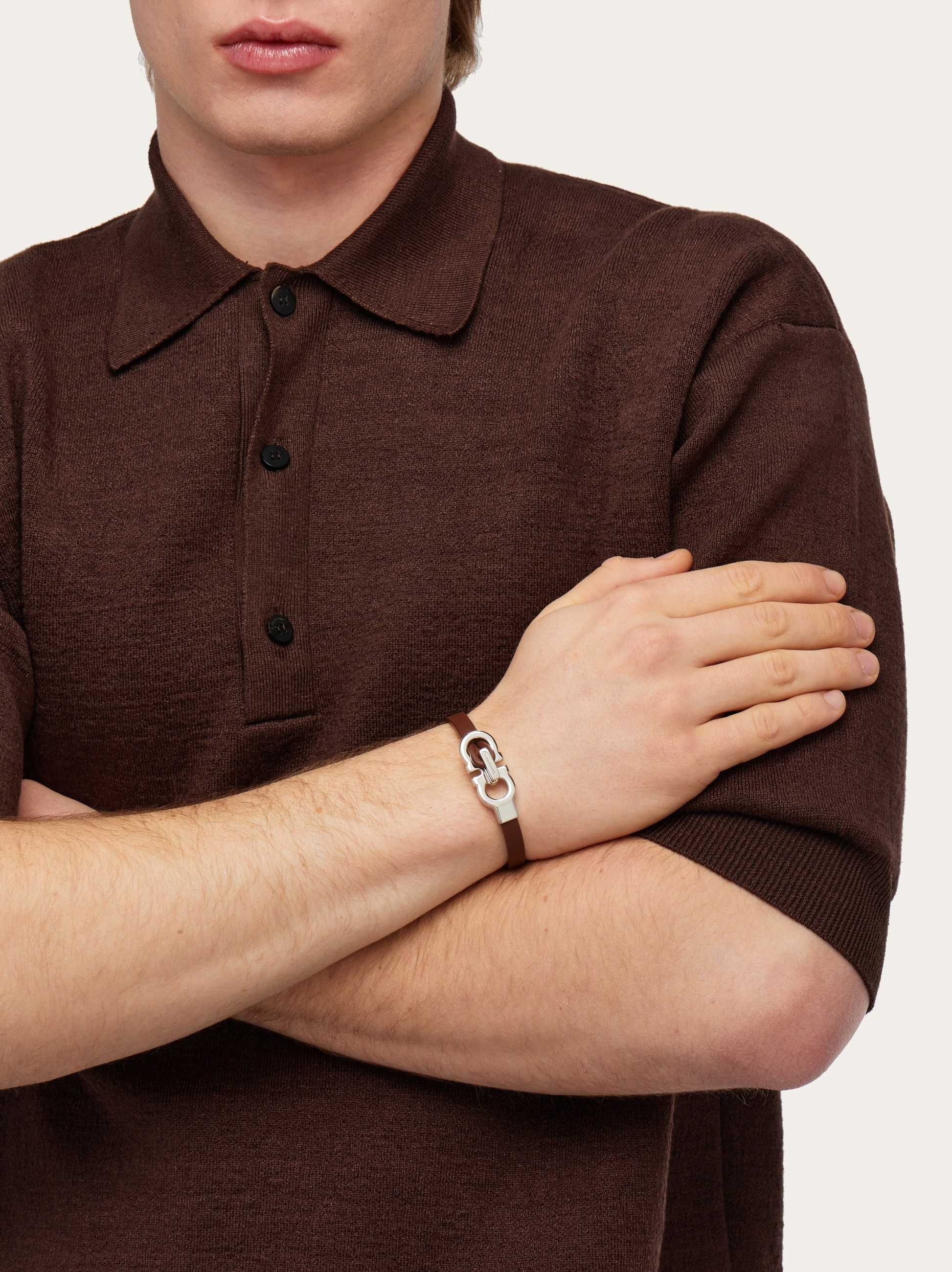 Gancini bracelet - size 19 - 3