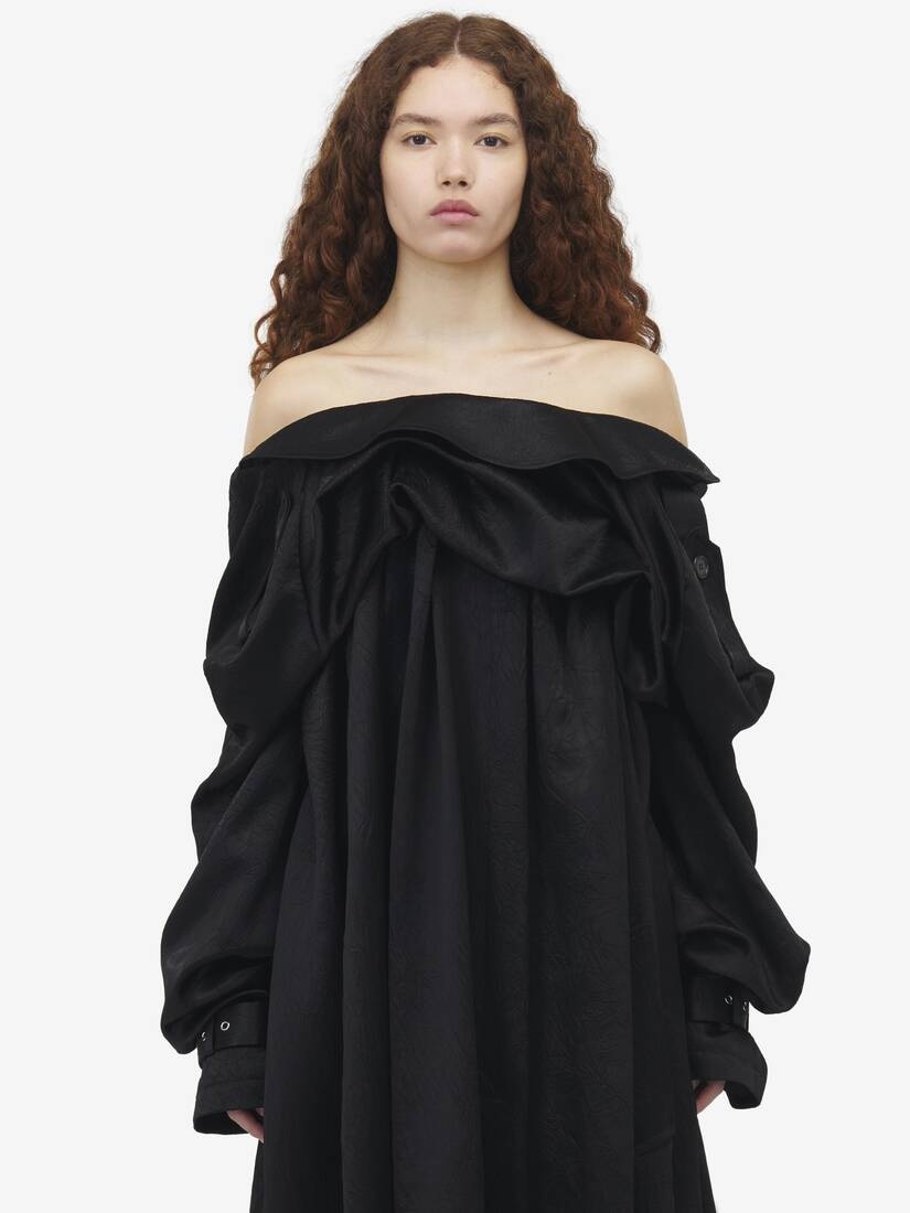 Draped Evening Dress - 5