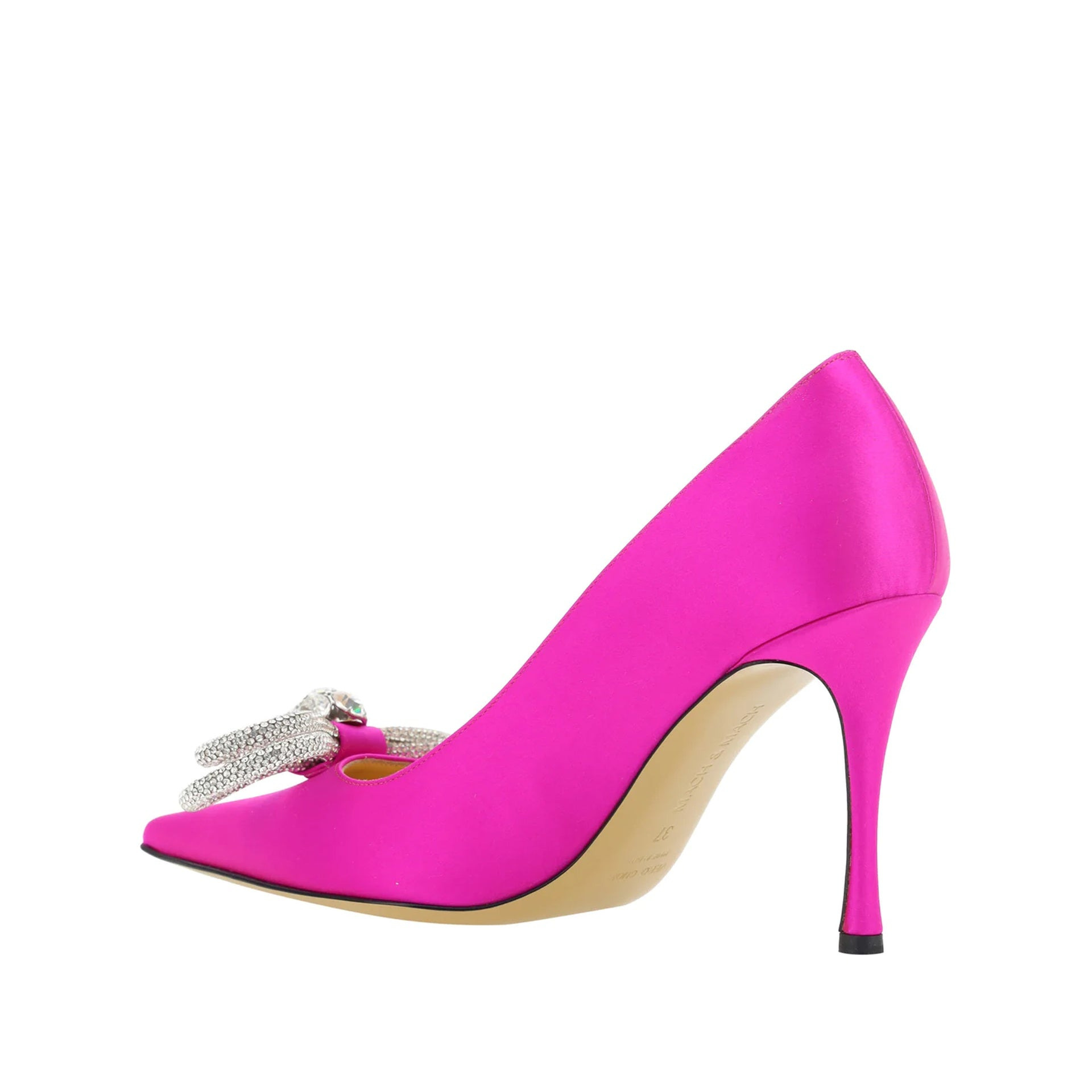 Mach & Mach Double Bow Satin Pumps Women - 3