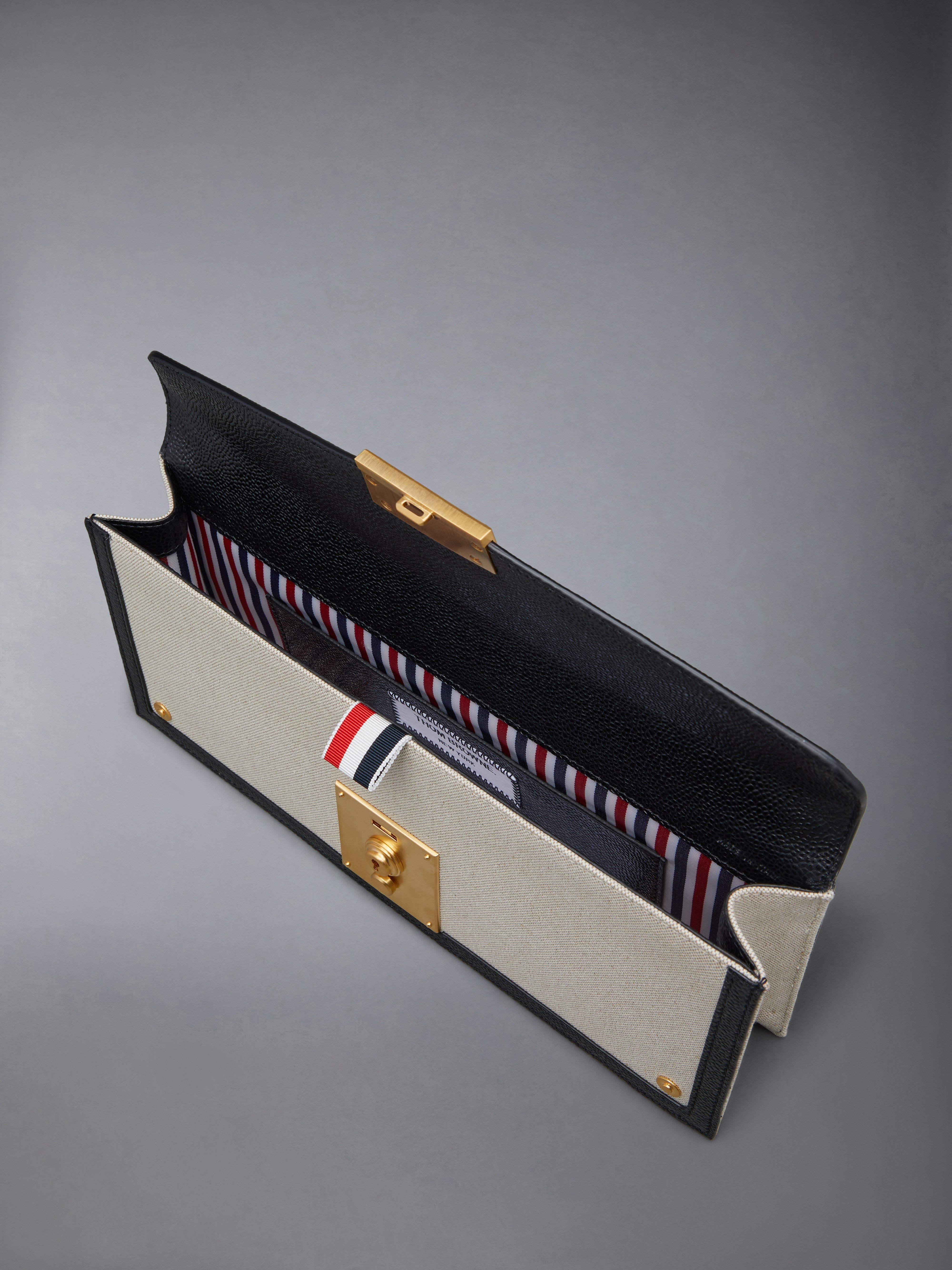 COTTON CANVAS MRS. THOM BAGUETTE BAG - 5