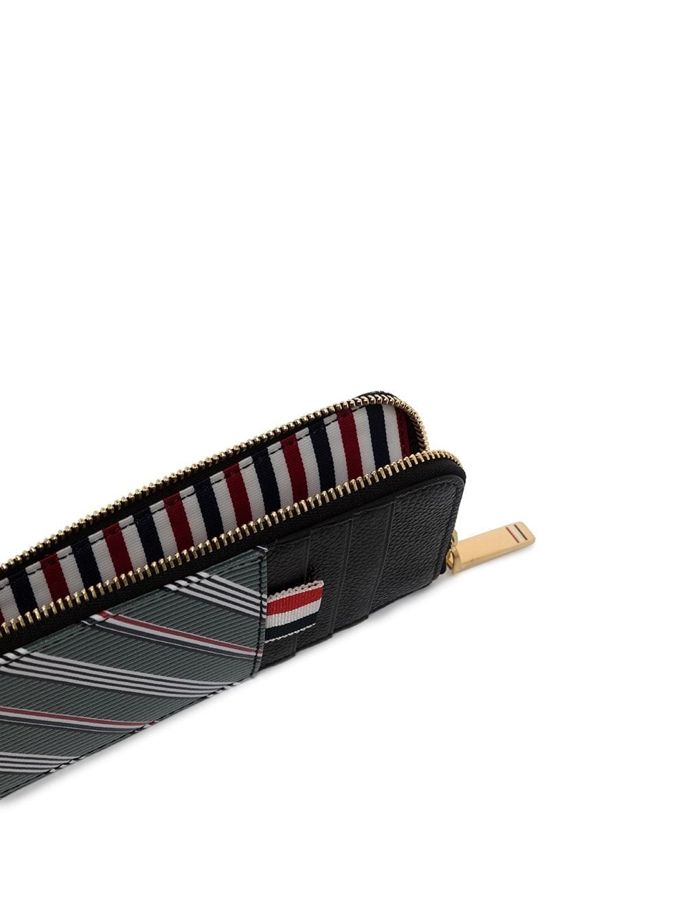 striped zip wallet - 3