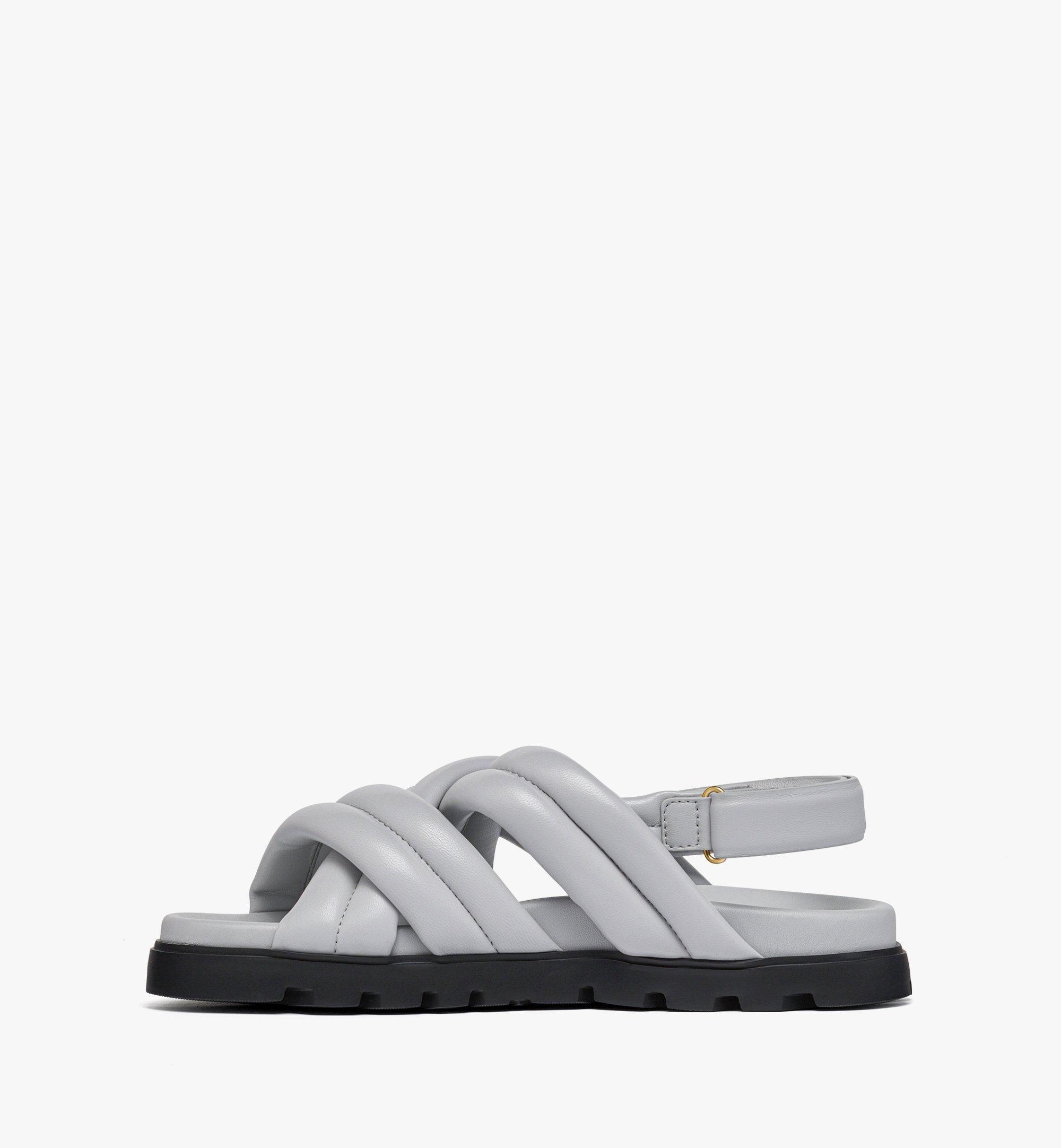 Cross Sandals in Lamb Leather - 2