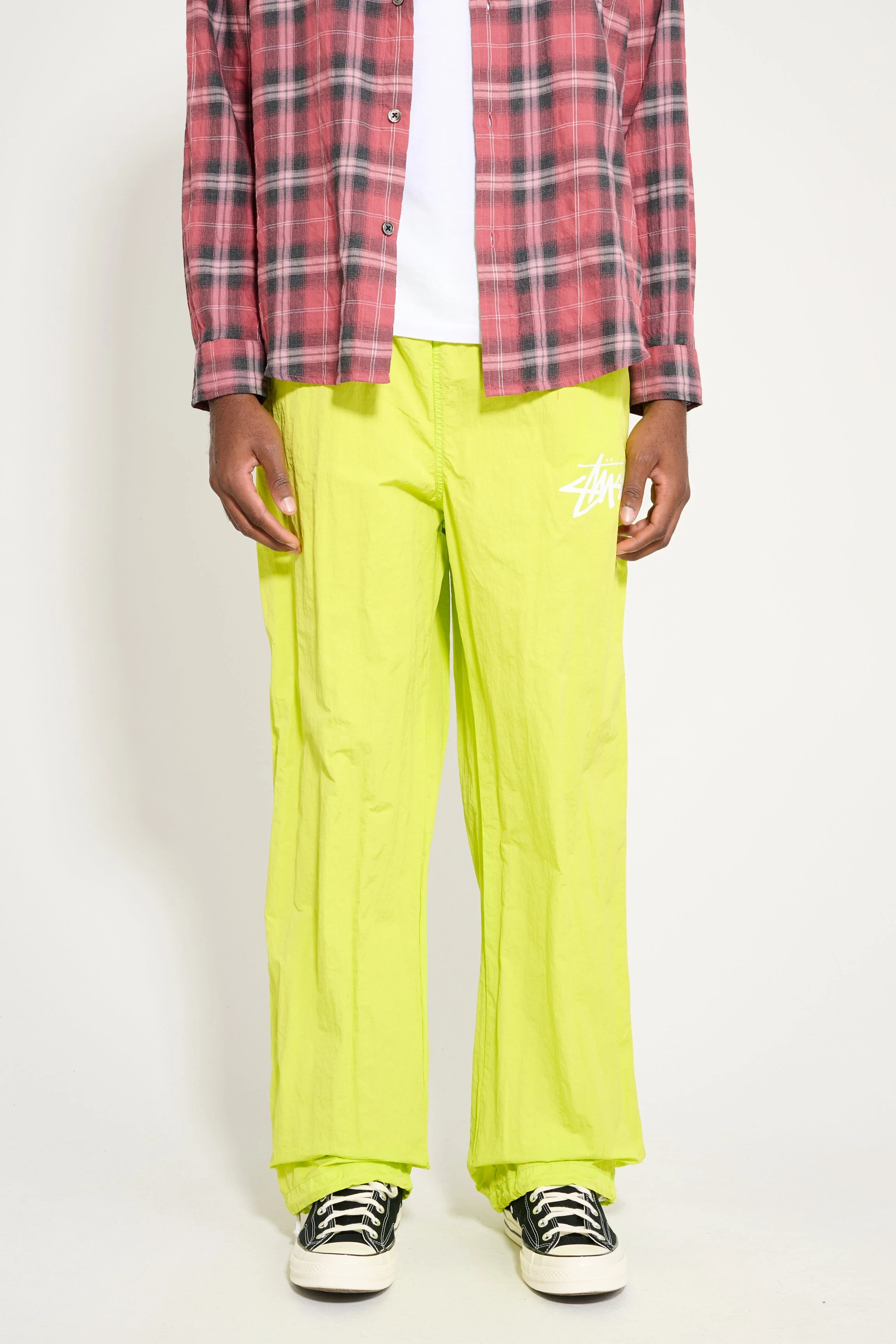 NIKE X STÜSSY BEACH PANTS BRIGHT CACTUS - 1