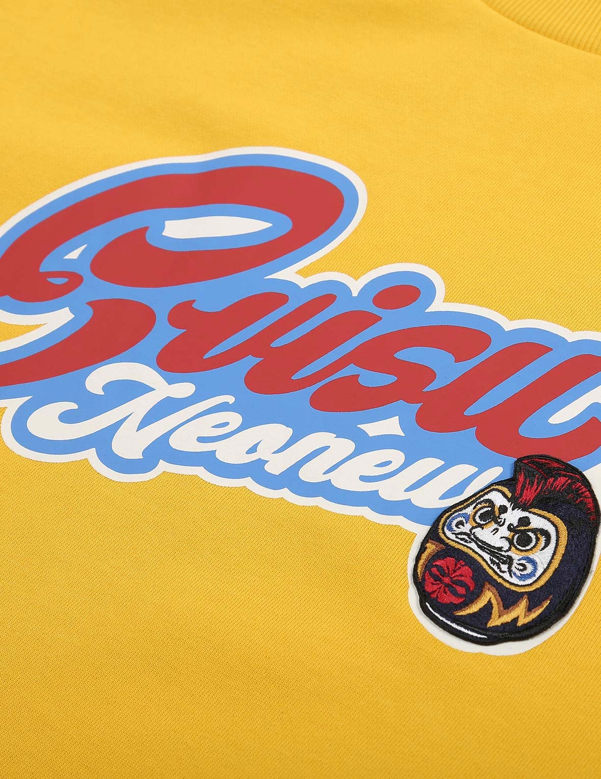 CALLIGRAPHY LOGO AND DARUMA PRINT SWEATSHIRT - 7