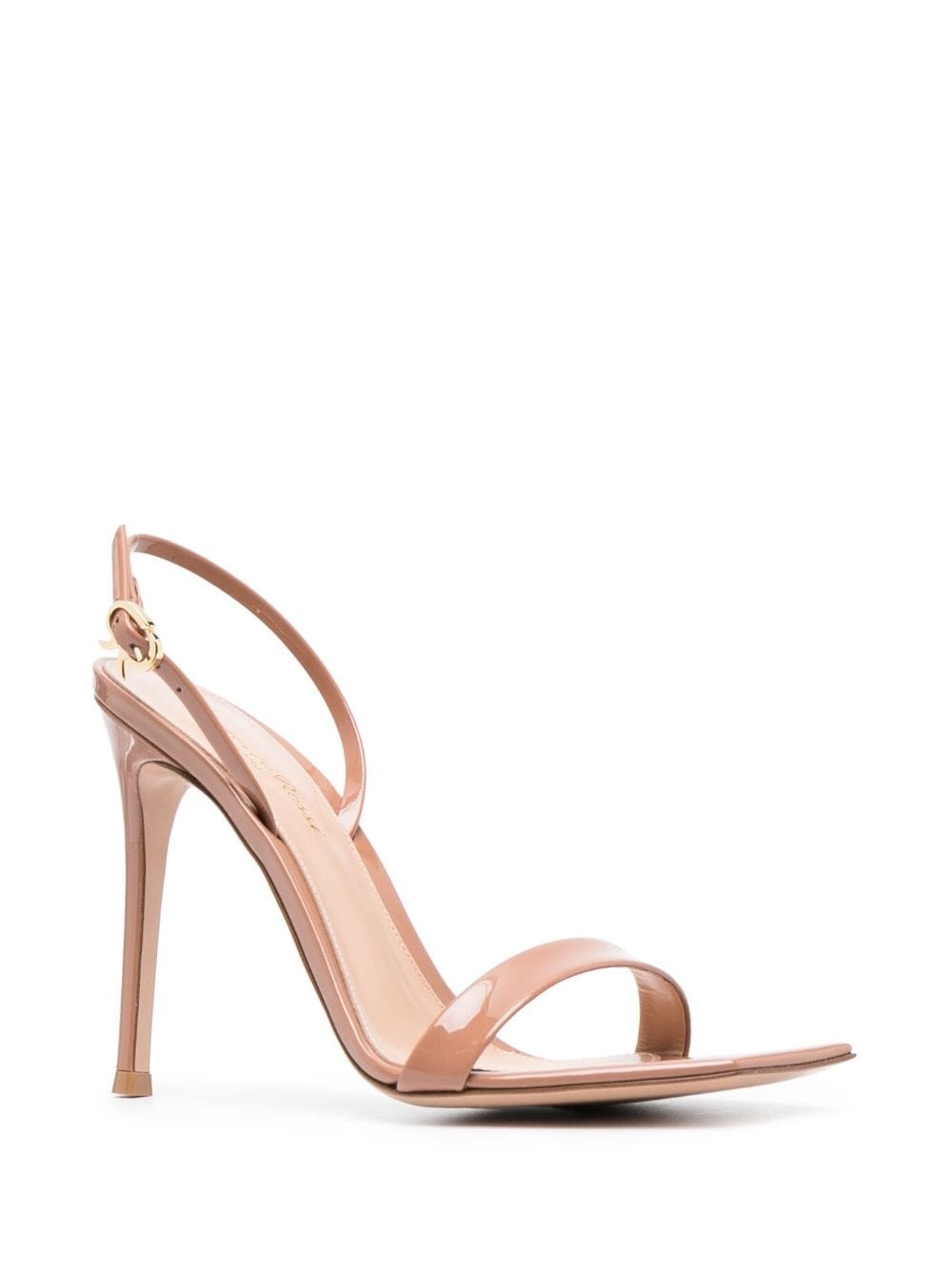 Ribbon 105mm leather sandals - 2