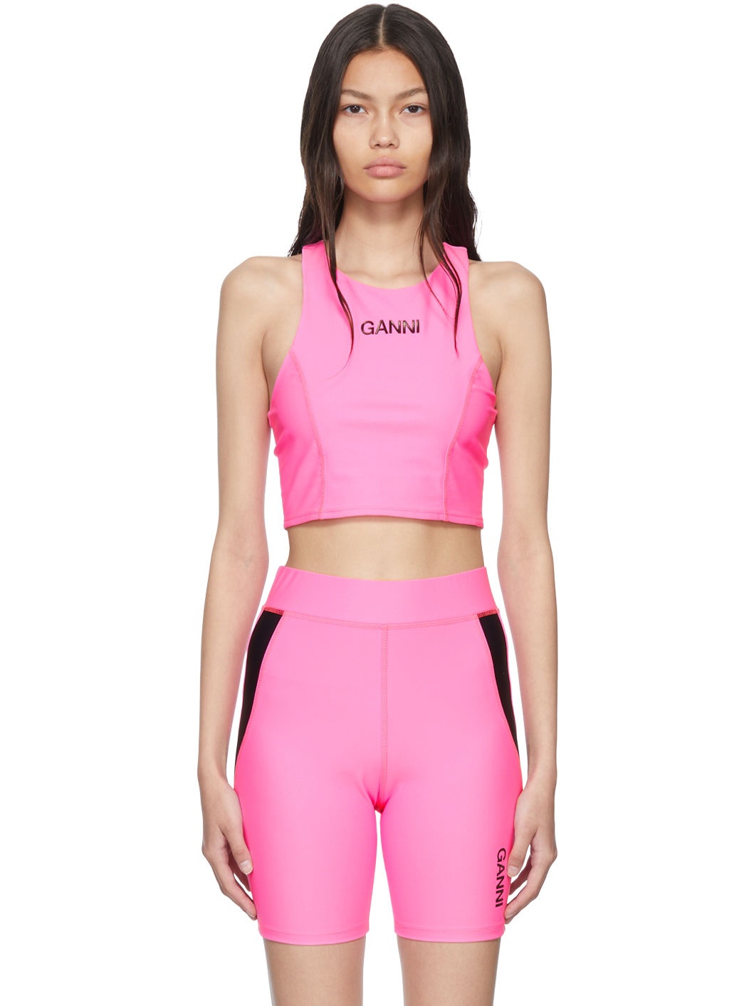 SSENSE Exclusive Pink Sport Top - 1