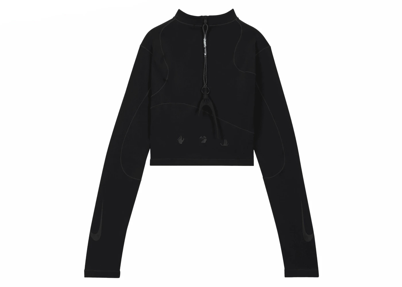 Nike x Off-White Women's Long Sleeve Top Black - 2
