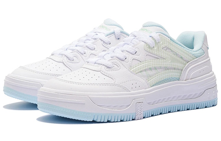 (WMNS) Li-Ning Floating 'White Light Green' AGCS078-1 - 3