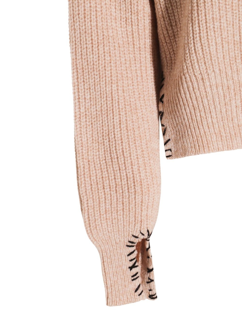 logo-embroidered sweater - 4