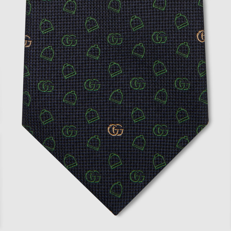 GUCCI Silk jacquard tie outlook