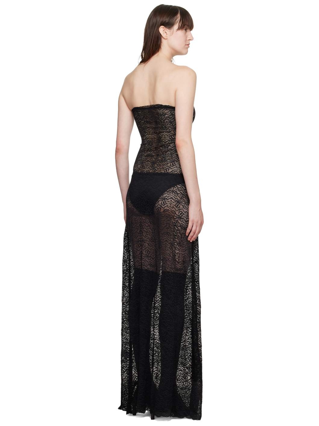 SSENSE Exclusive Black Anise Maxi Dress - 3