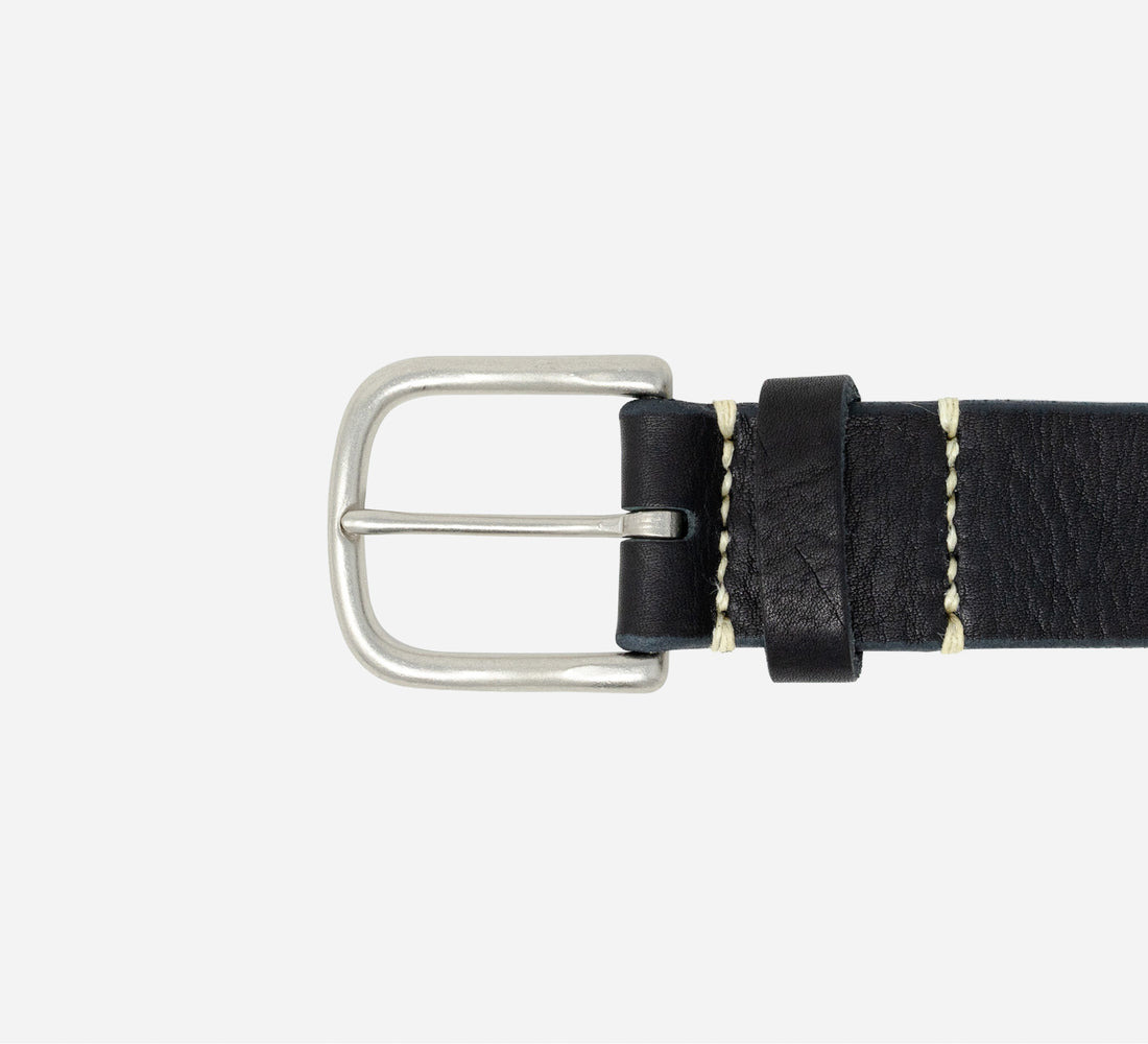 Tochigi Leather Belt - Black - 2